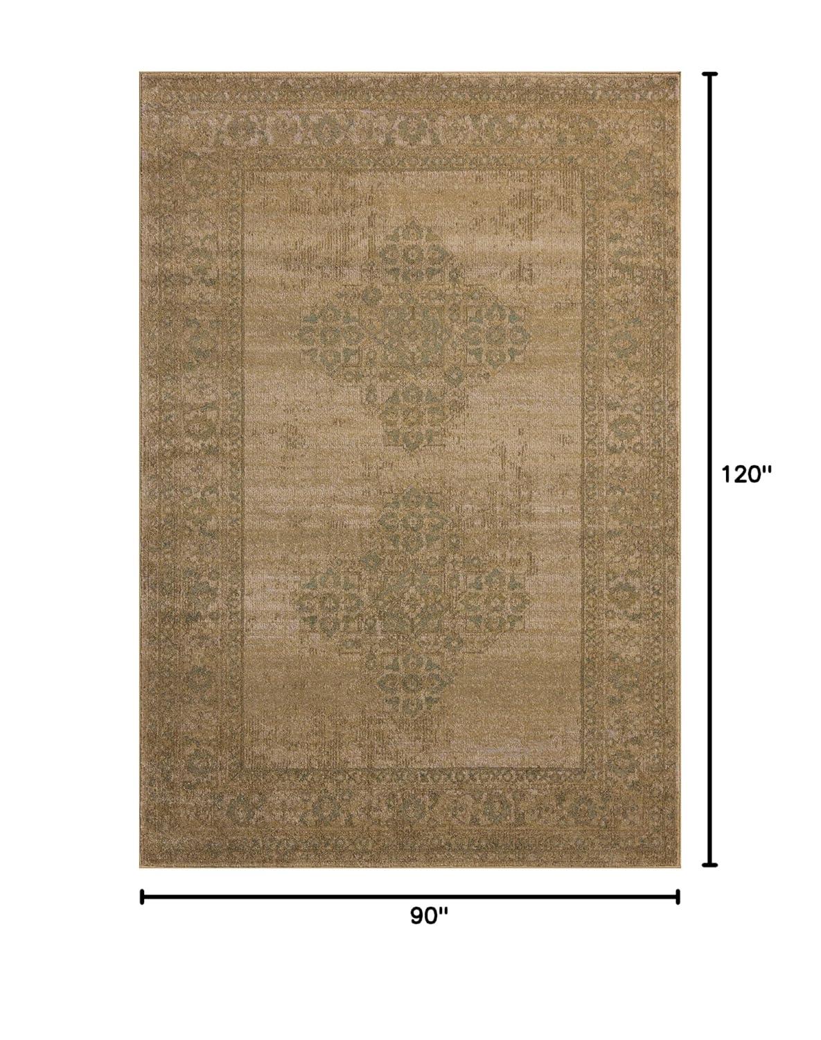 Mona II Rug by Magnolia Home by Joanna Gaines x Loloi - Antique and Spa / 7'6" x 10'