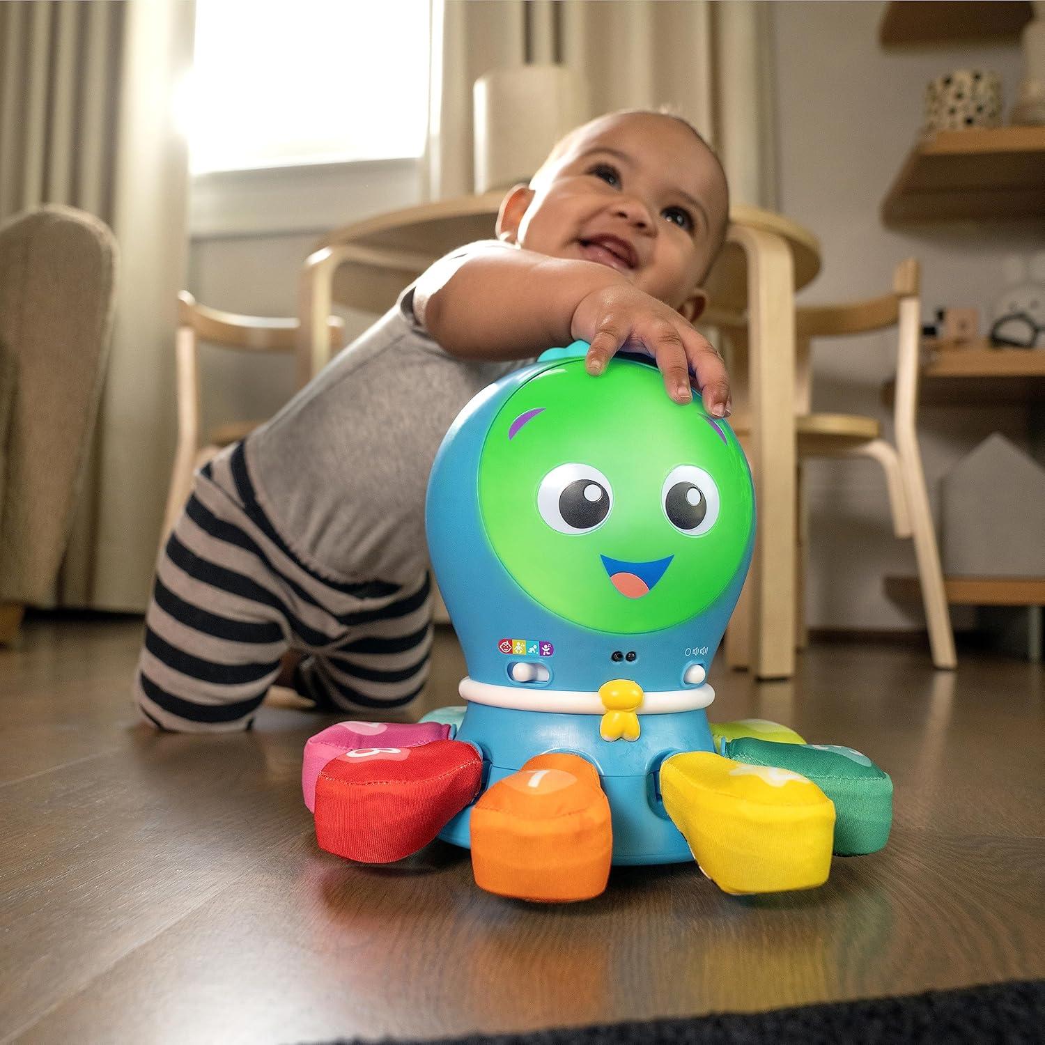 Baby Einstein Ocean Explorers 4-in-1 Go Opus Go Crawl & Chase Activity Infant Baby Learning Toy, Ages 3+ Months