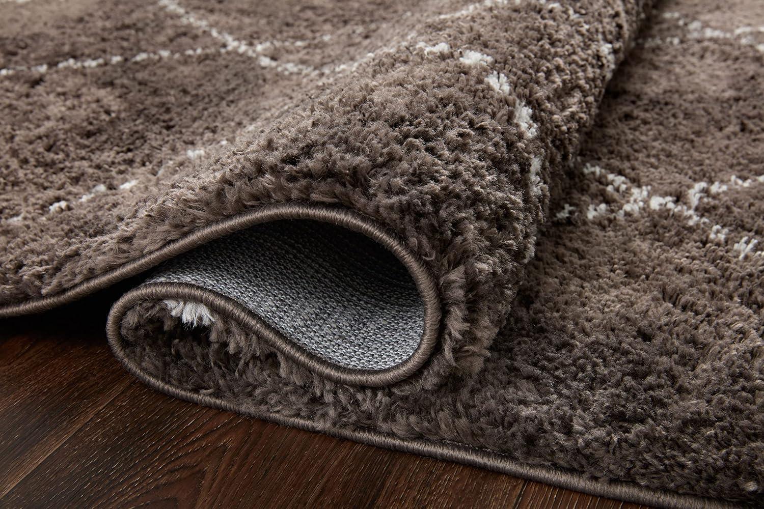 Loloi Bliss Shag Bark / Grey 9'-3" x 13' Area Rug