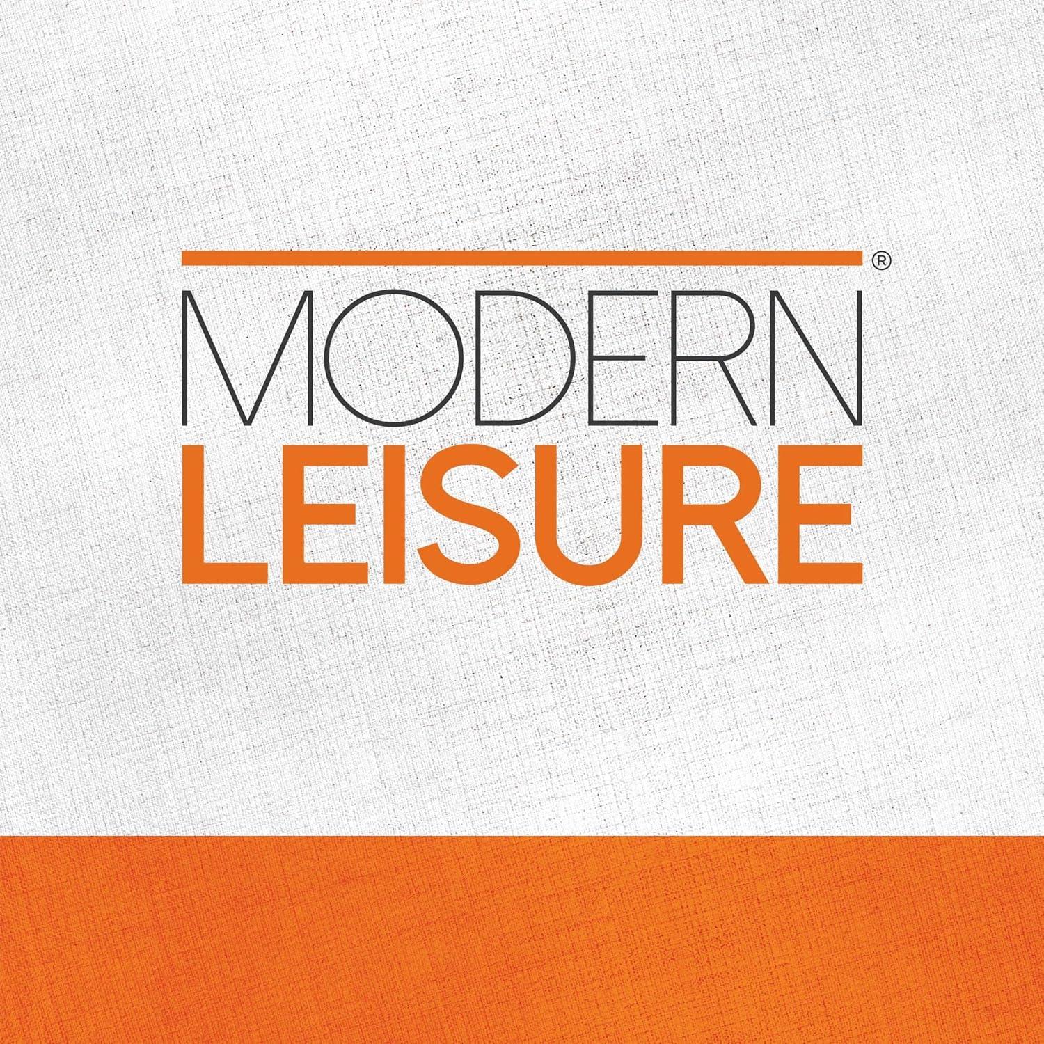 Modern Leisure Monterey 82.5" x 38" x 38" Beige Rectangle Patio Loveseat Cover with Water Resistant