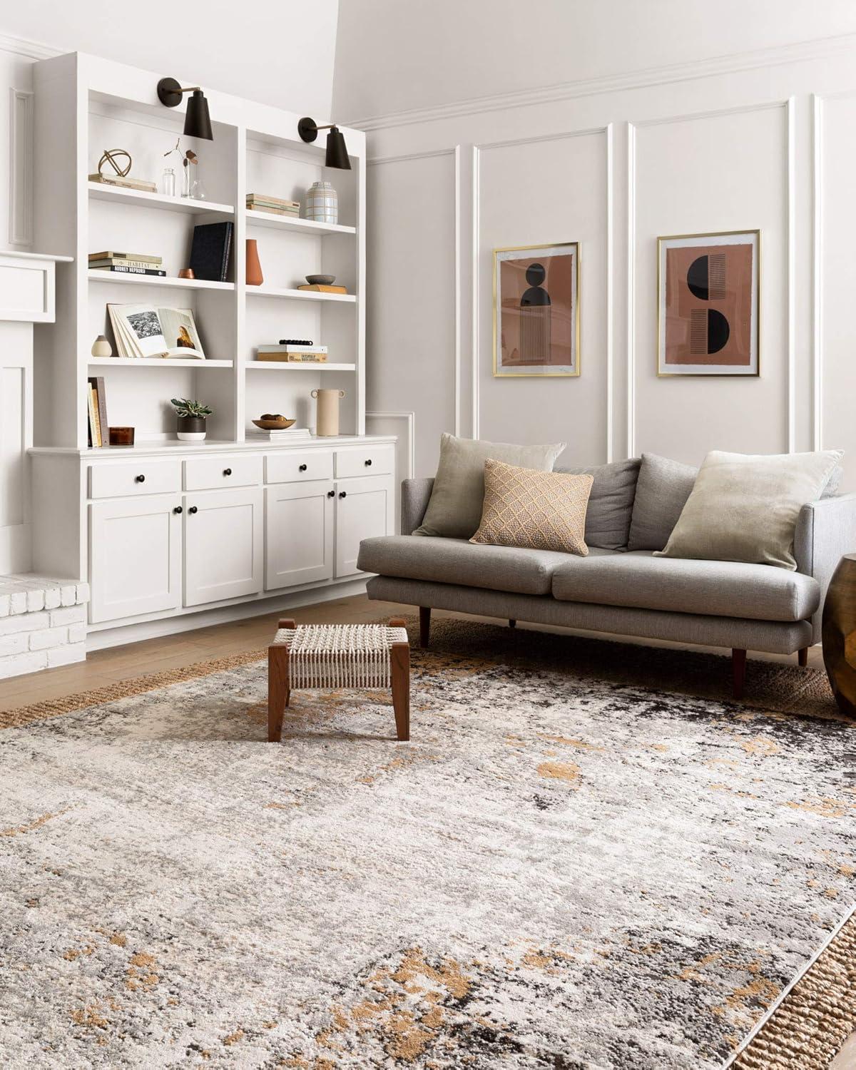 Loloi II Alchemy Abstract Granite / Gold Area Rug