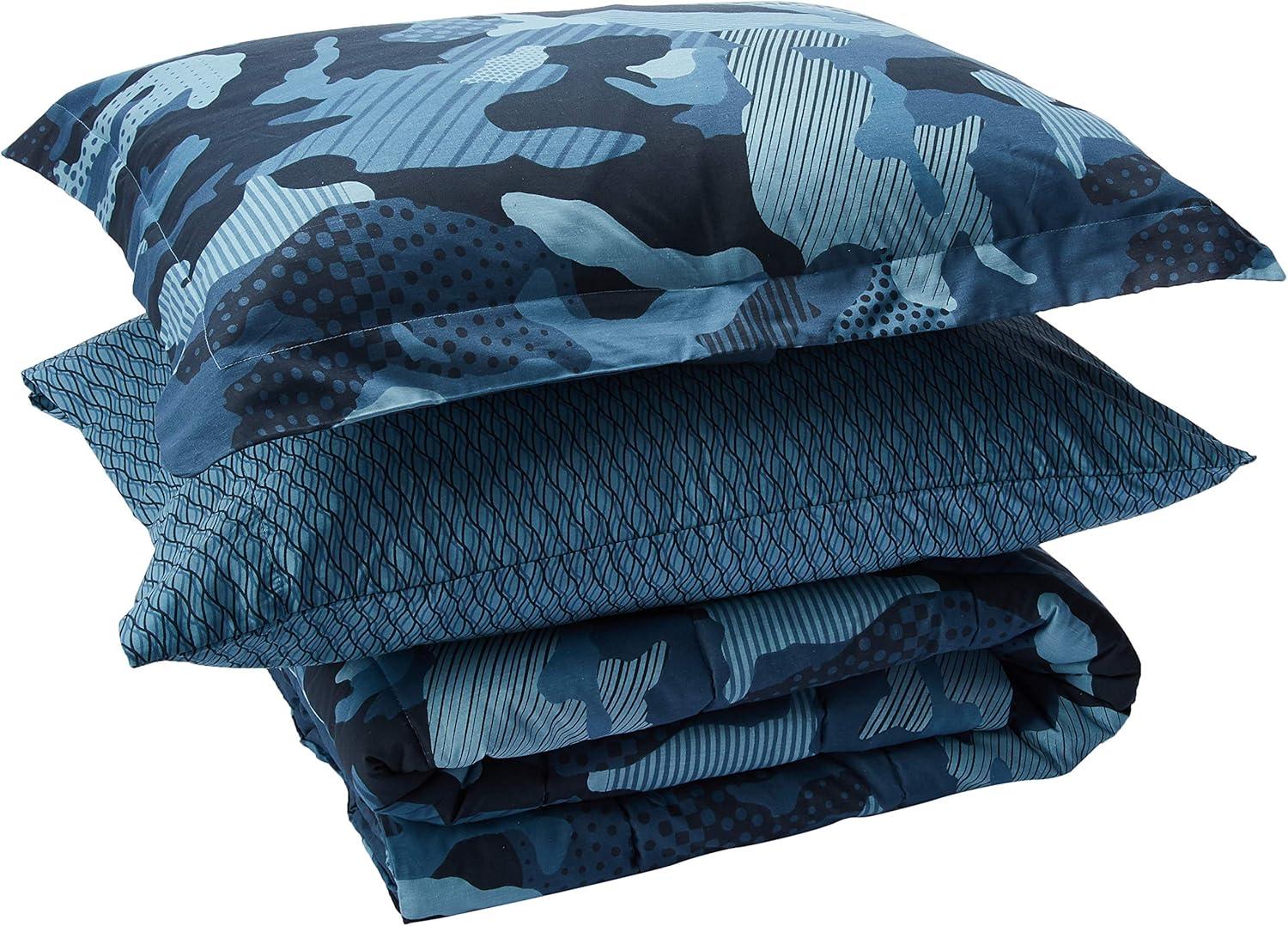 Dream Factory Geo Camo Comforter Set