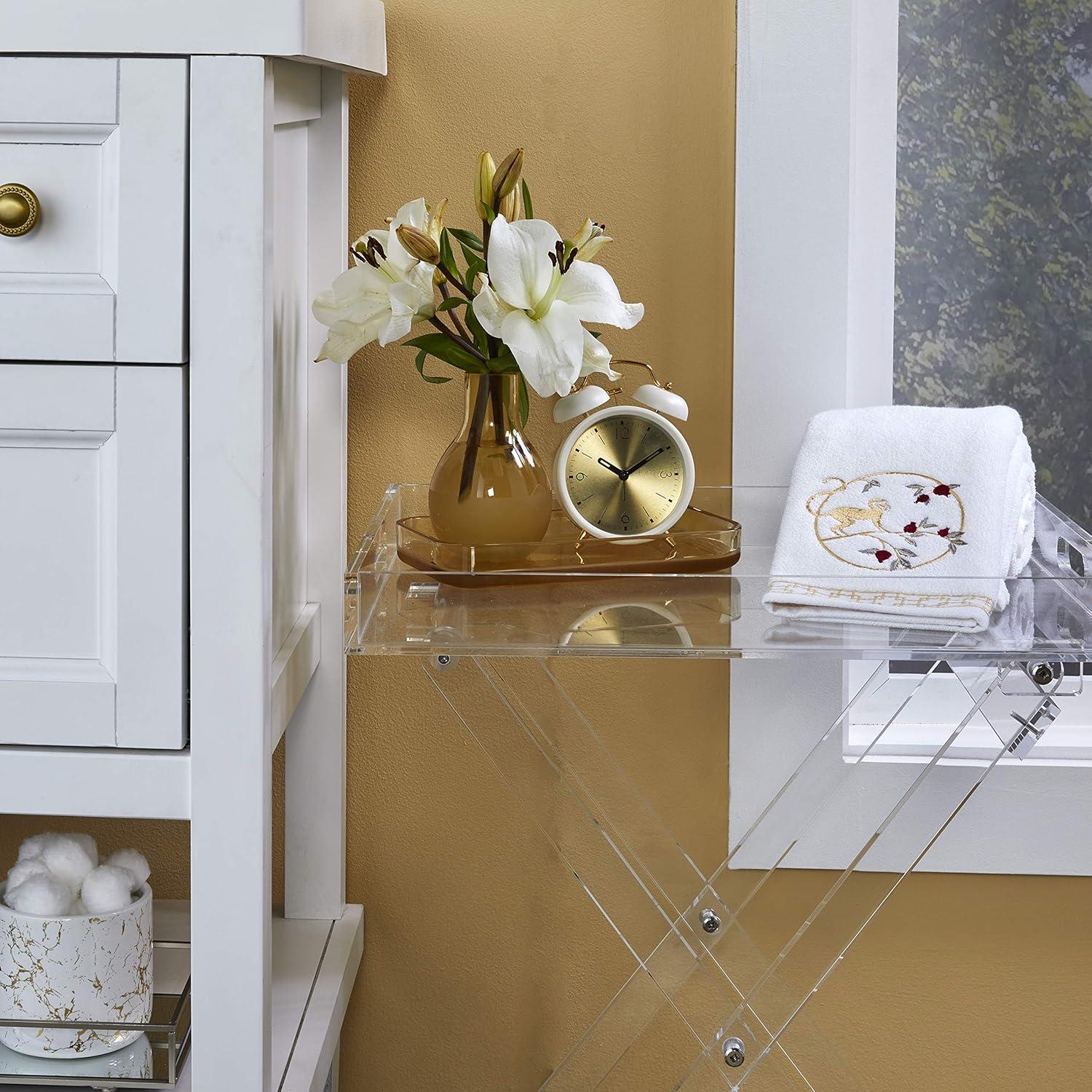 2pc Vern Yip Zodiac Monkey Hand Towel Set White - SKL Home