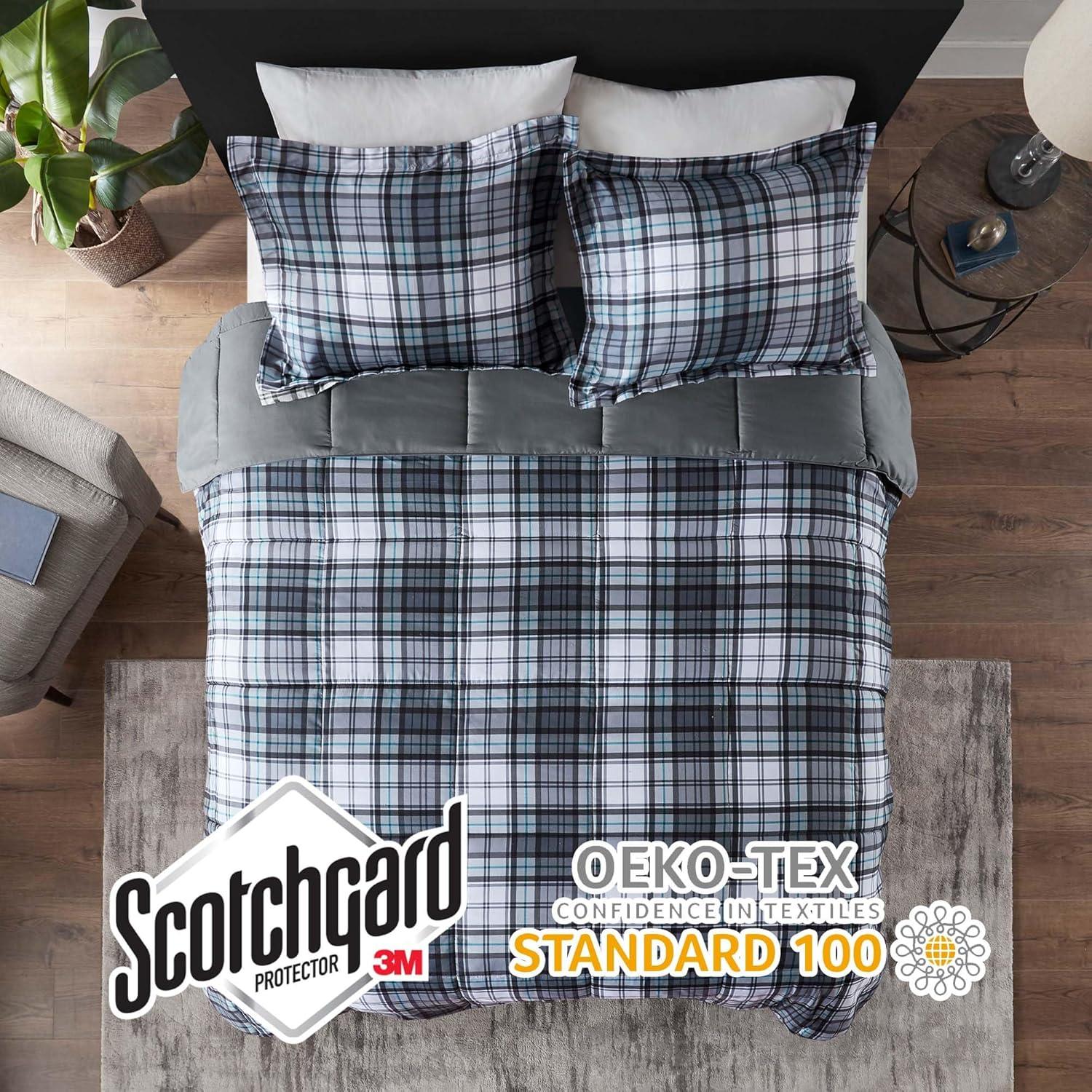 Madison Park Essentials Parkston 3M Scotchgard Down Alternative All Season Comforter Set