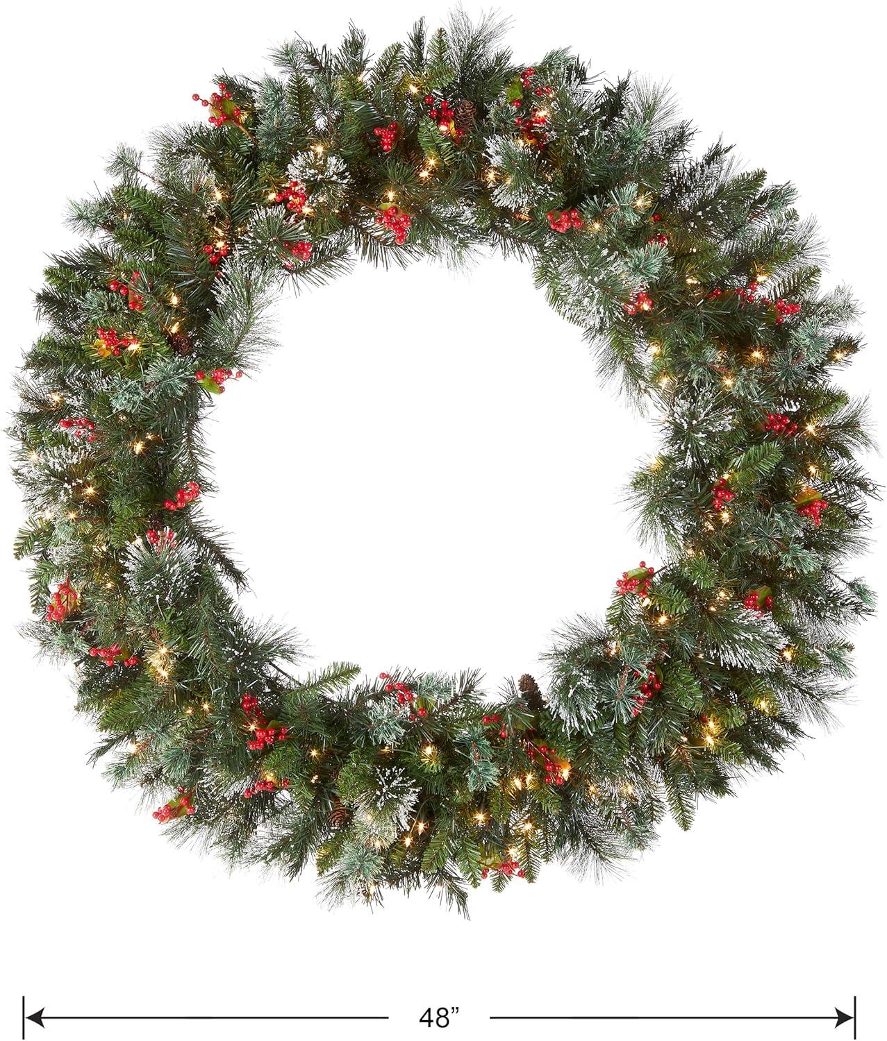 Faux Pine 48'' Wreath