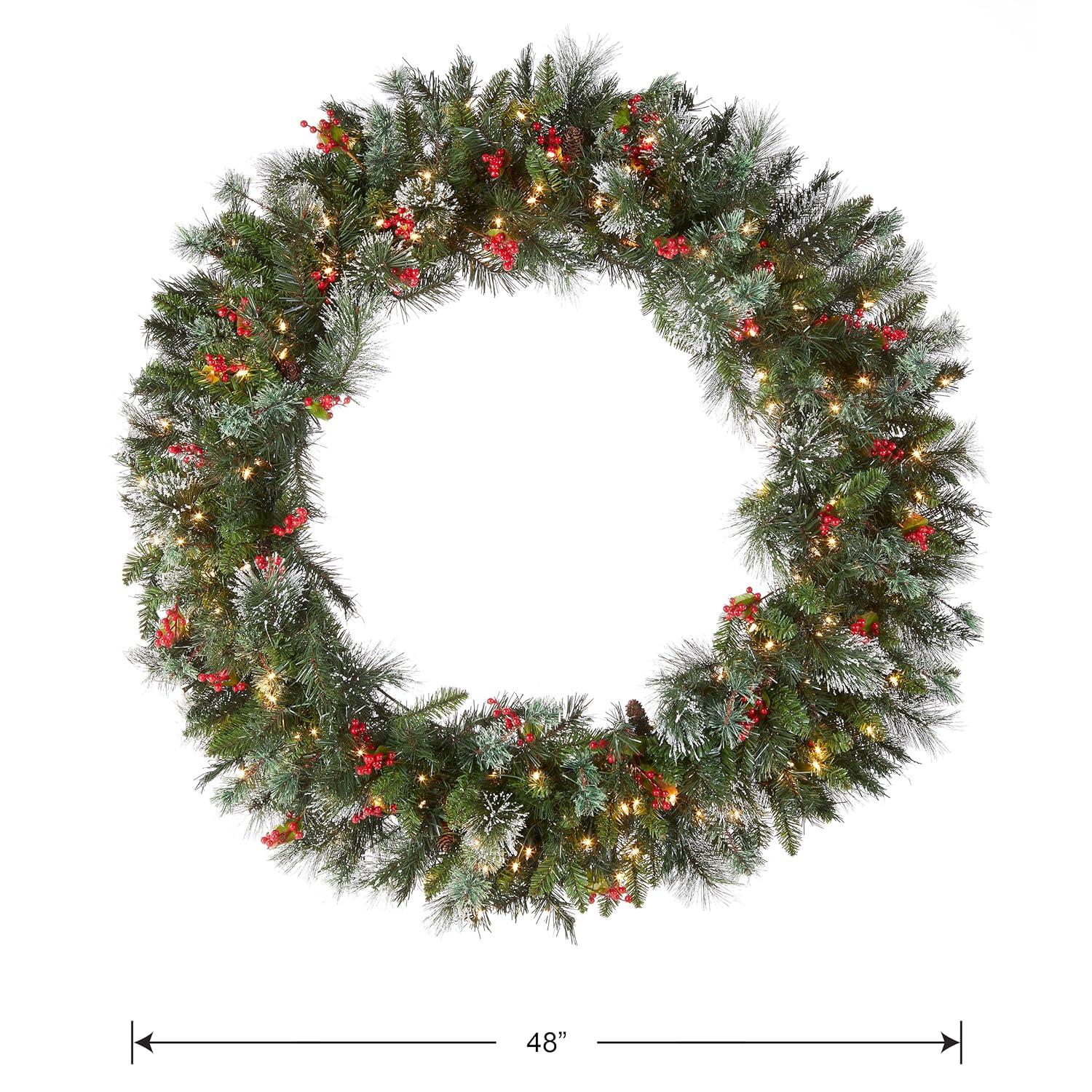 Faux Pine 48'' Wreath