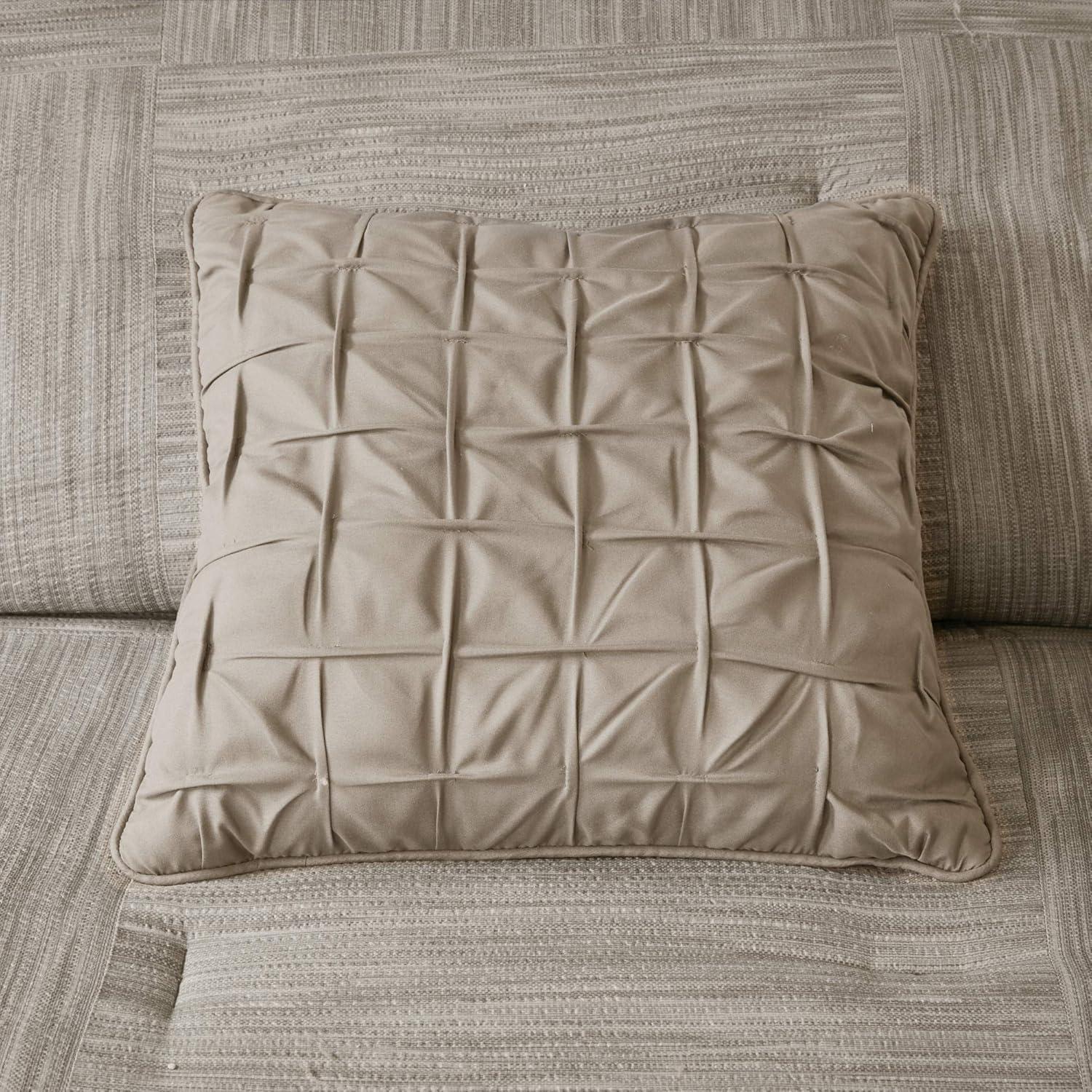 Madison Park Walter 7 Piece Printed Weave Seersucker Comforter Set