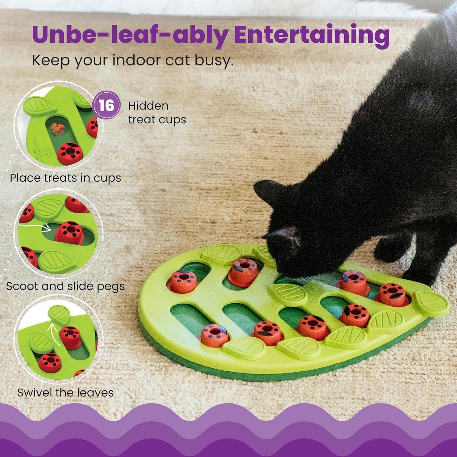 Nina Ottosson by Petstages Buggin' Out Puzzle & Play - Interactive Cat Treat Puzzle