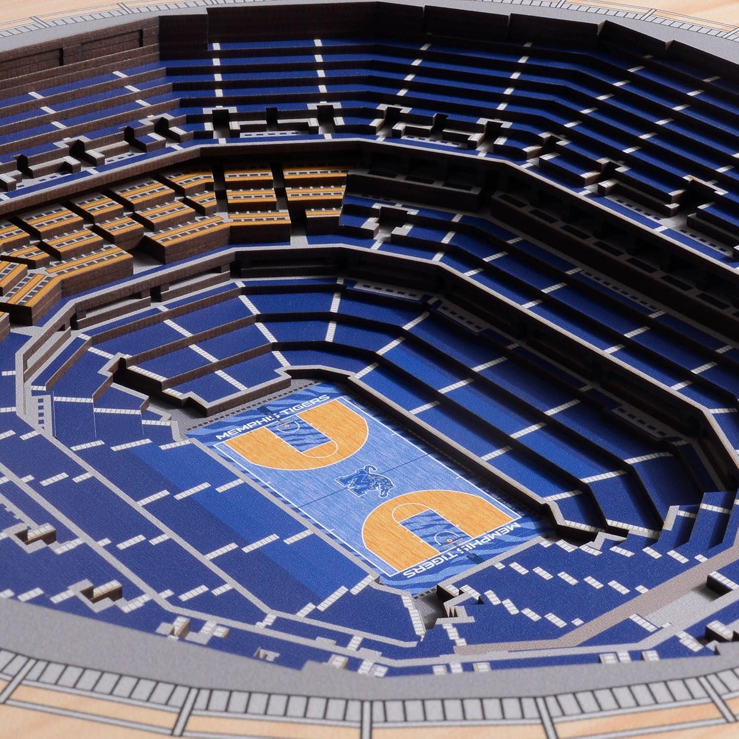 YouTheFan NCAA 25-Layer StadiumView Wall Art