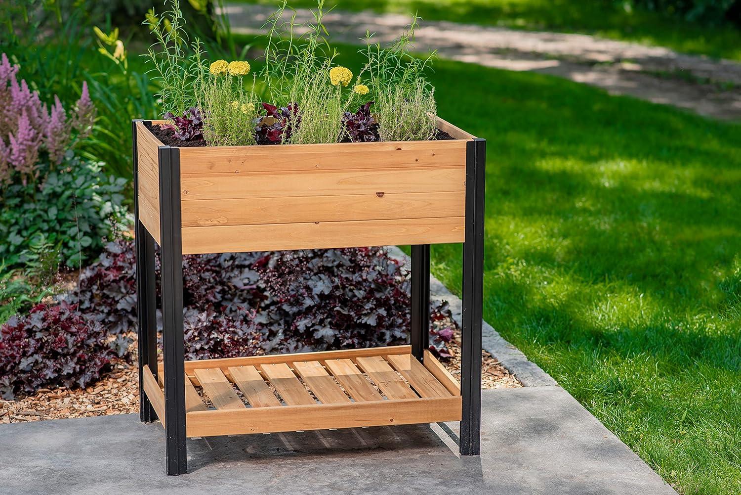 Mezza Cedar Raised Planter