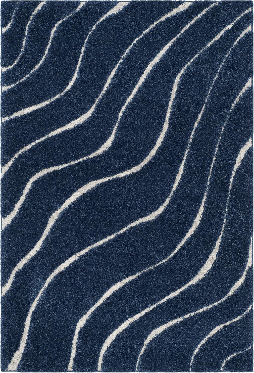 Florida Shag SG472 Power Loomed Rugs - Safavieh