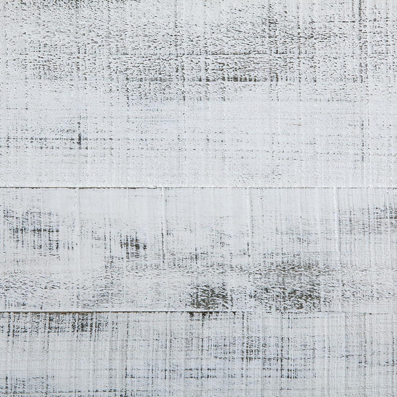 Console Table Hardwood White - Alaterre Furniture: Elegant Entryway Furniture with Storage Shelf, Spot Clean