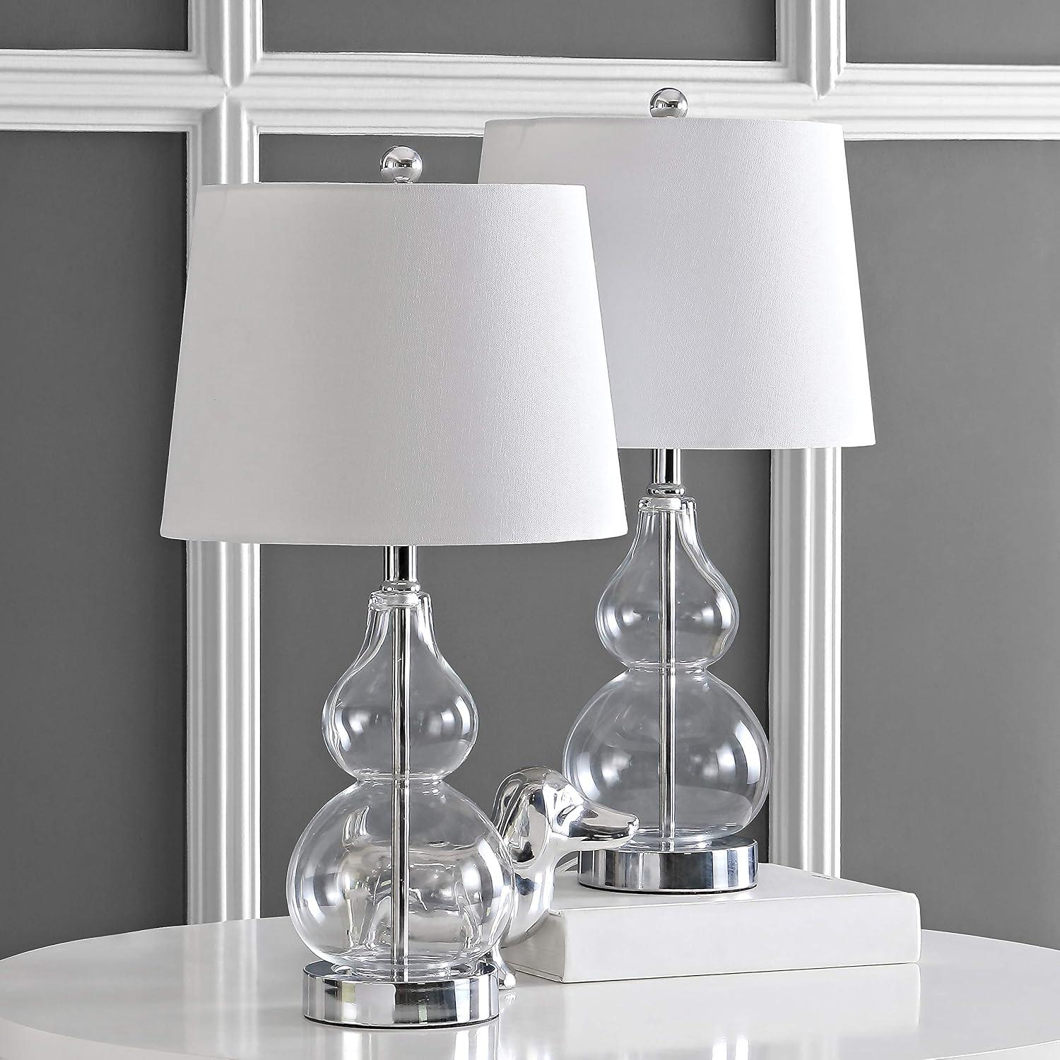Brisor Table Lamp (Set of 2) - 22 Inch Height - TBL4222 - Clear - Safavieh