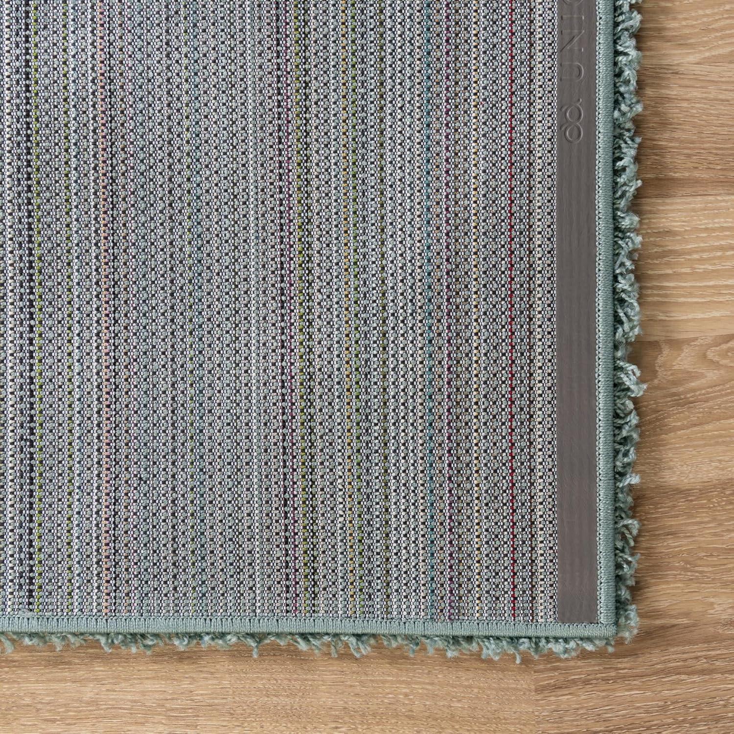 Unique Loom Solid Shag Solid Indoor Woven Area Rug