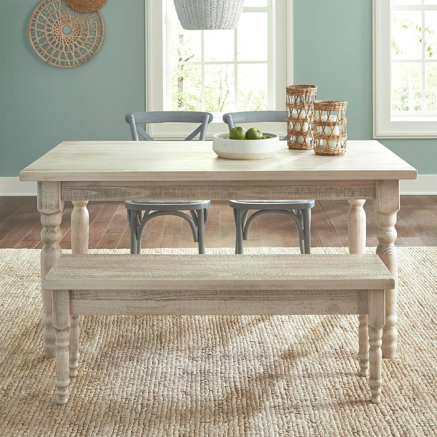 Valerie Pine Solid Wood Dining Table