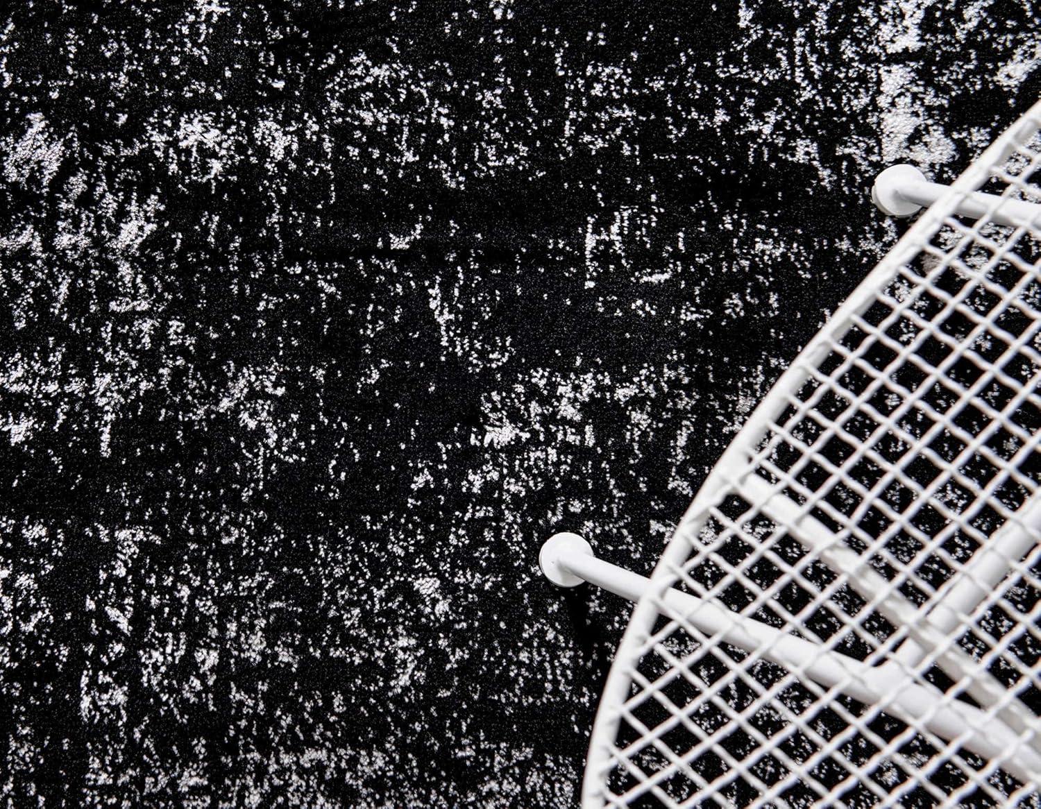 Unique Loom 9' 0 x 12' 0 Sofia Casino Black Area Rug