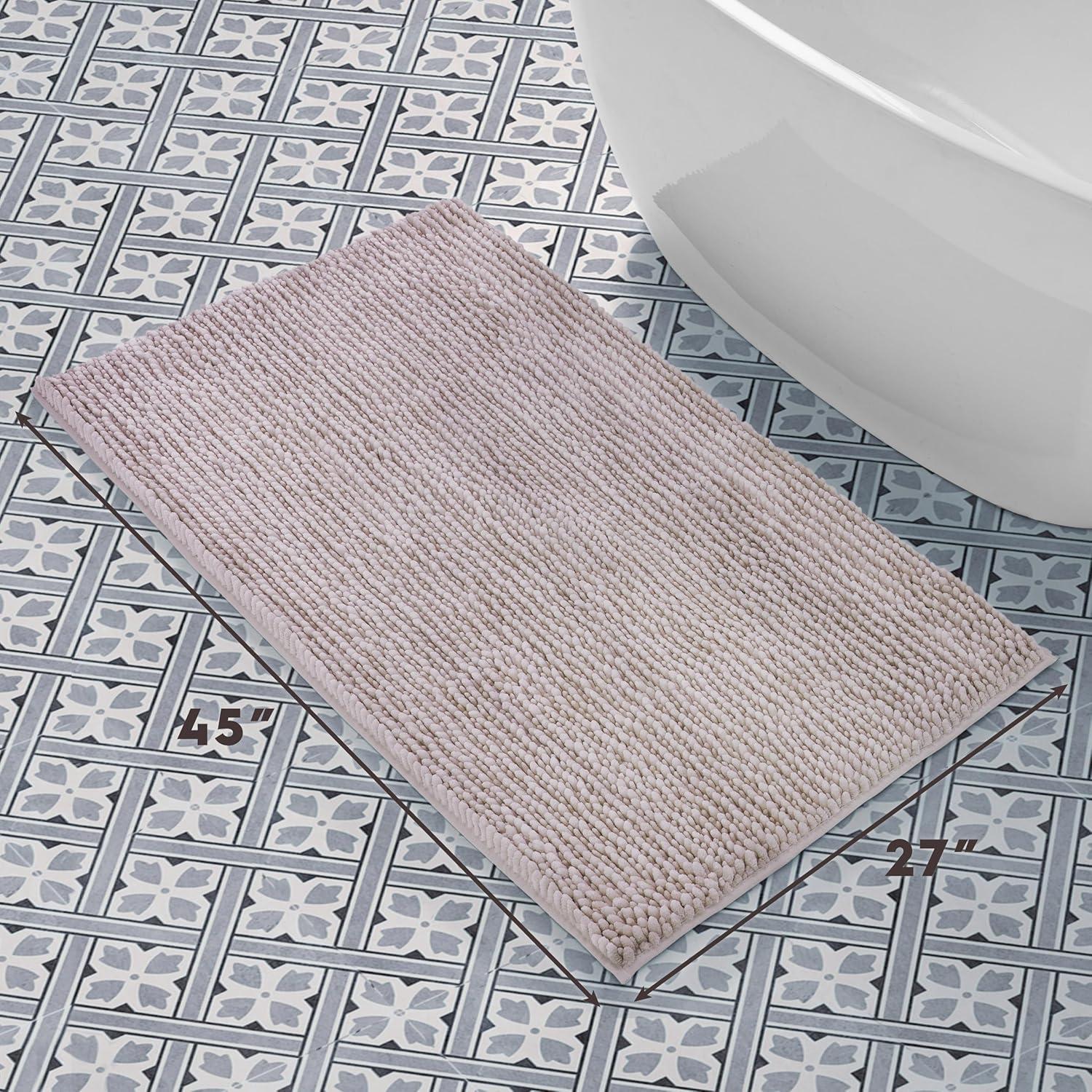 Laura Ashley Laura Ashley Butter Chenille Bath Rug