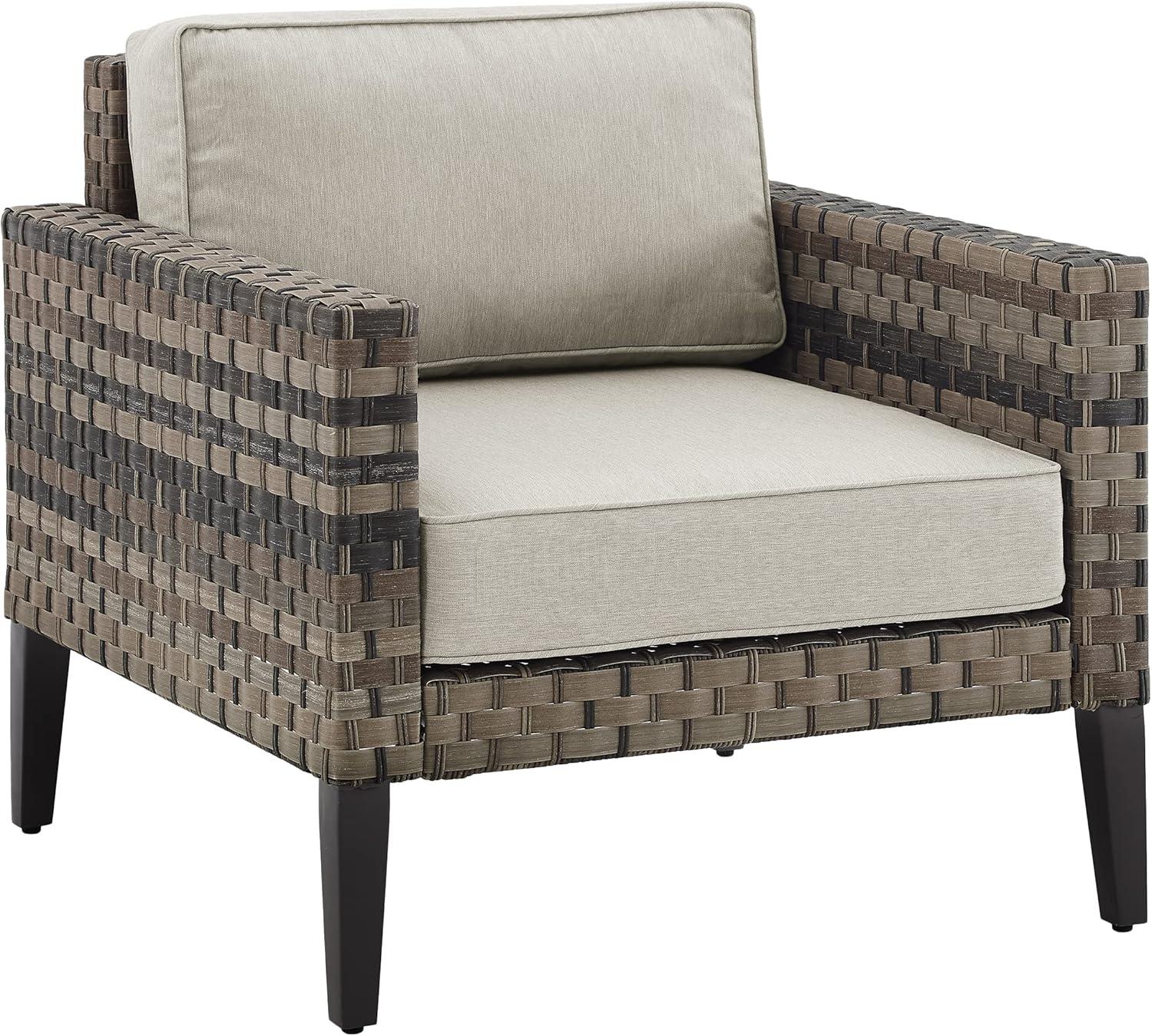 Prescott Outdoor Wicker Armchair - Crosley