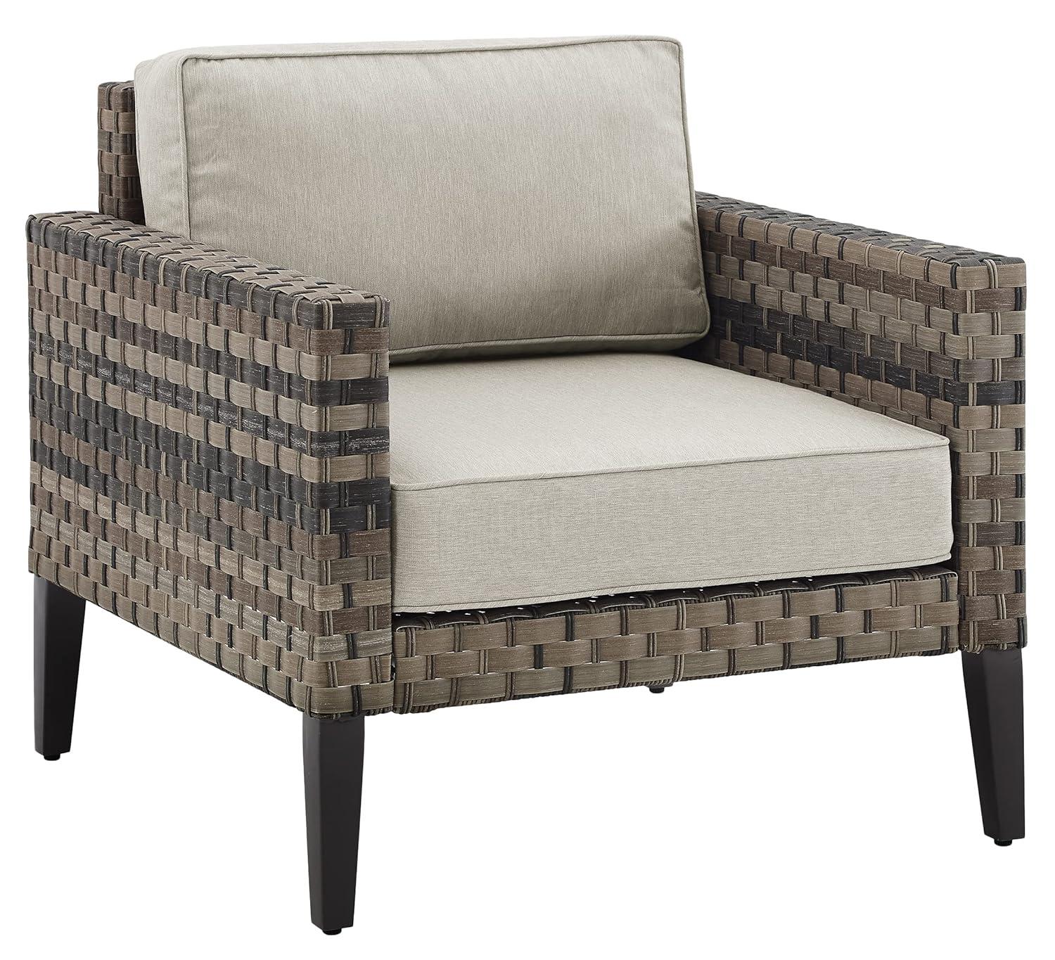 Prescott Outdoor Wicker Armchair - Crosley