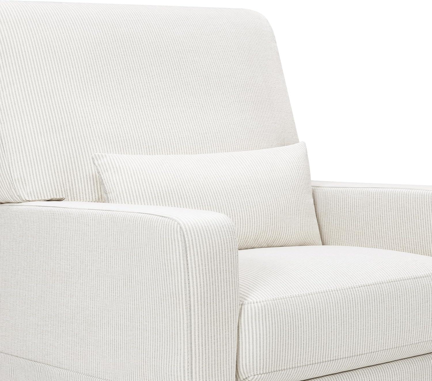 Crawford Upholstered Swivel Glider