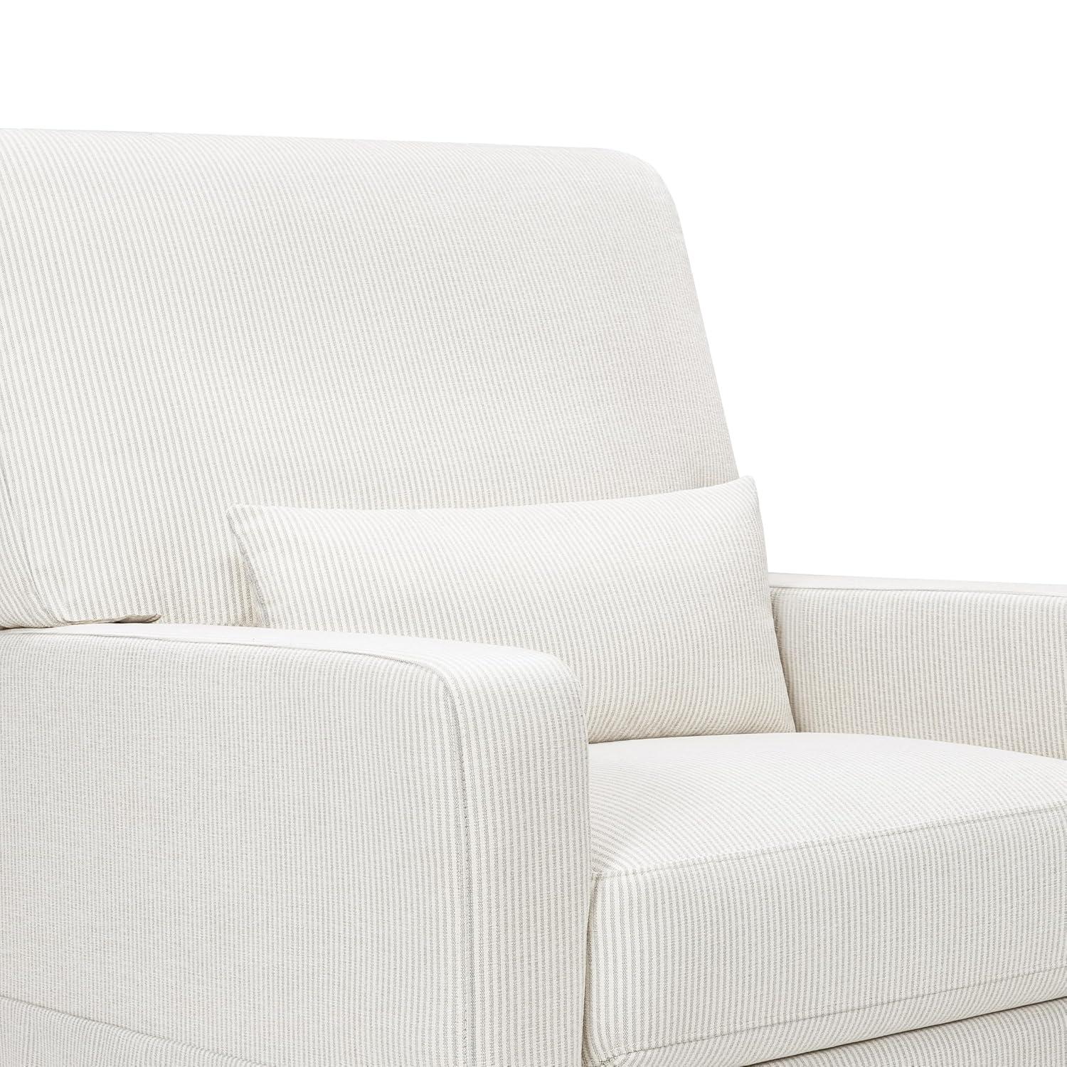 Crawford Upholstered Swivel Glider