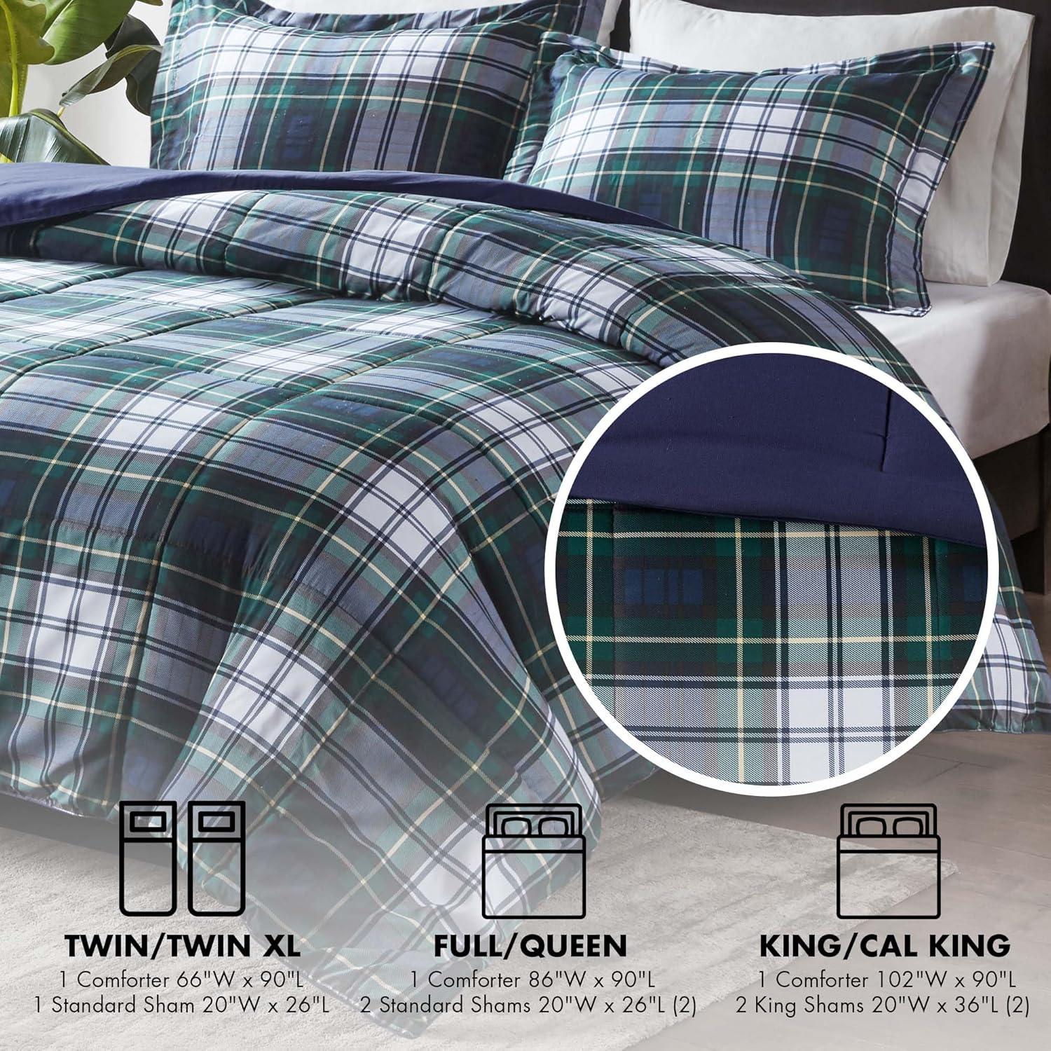 Madison Park Essentials Parkston 3M Scotchgard Down Alternative All Season Comforter Set