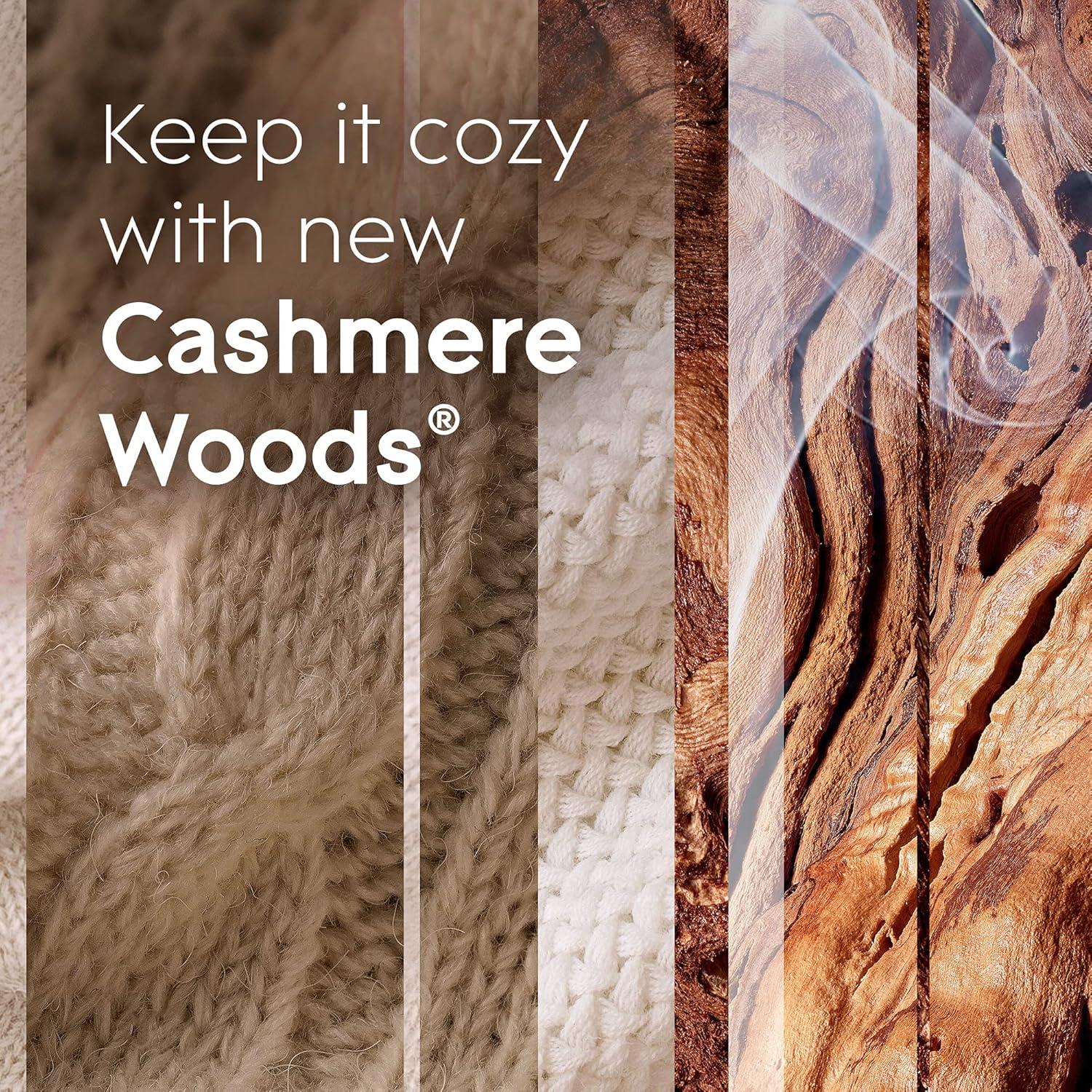 Comforting Cashmere Woods Brown Scented Gel Jar Candle