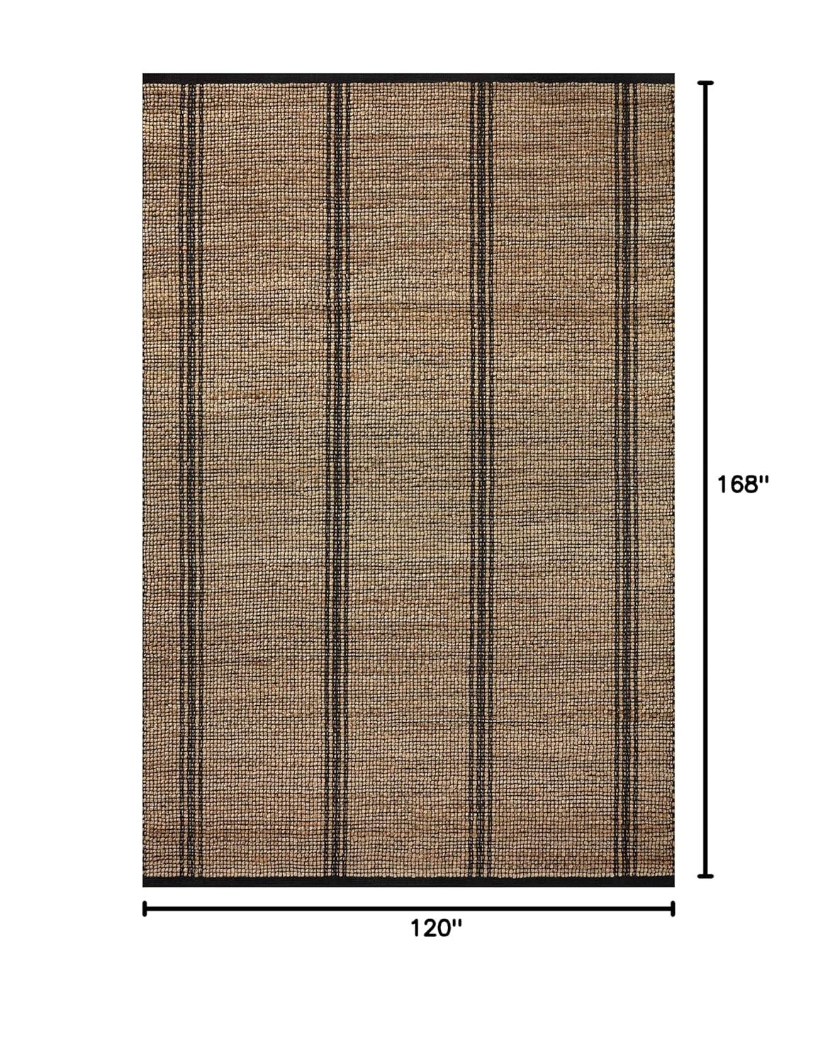 Angela Rose x Loloi Colton Natural / Black Area Rug