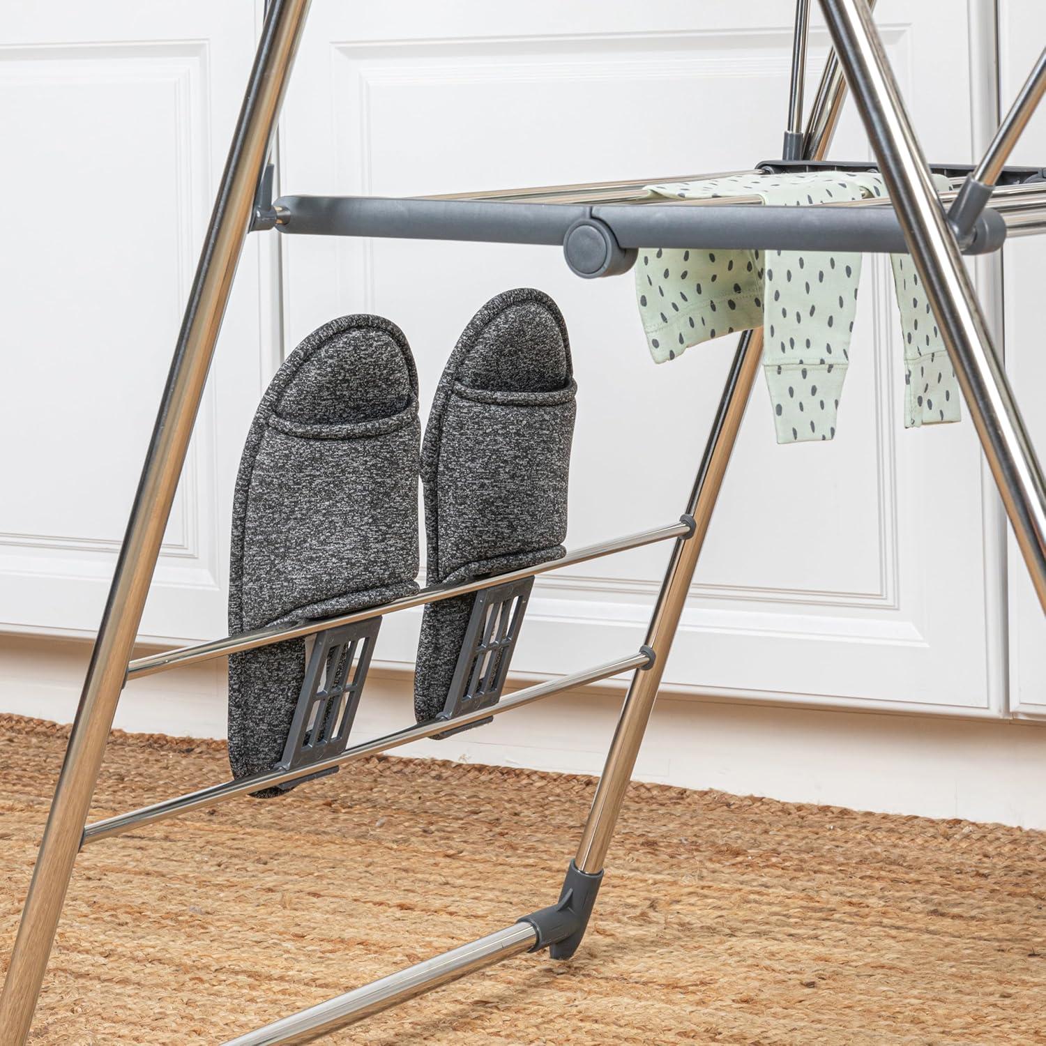 Household Essentials Steel Foldable Standard Drying Rack