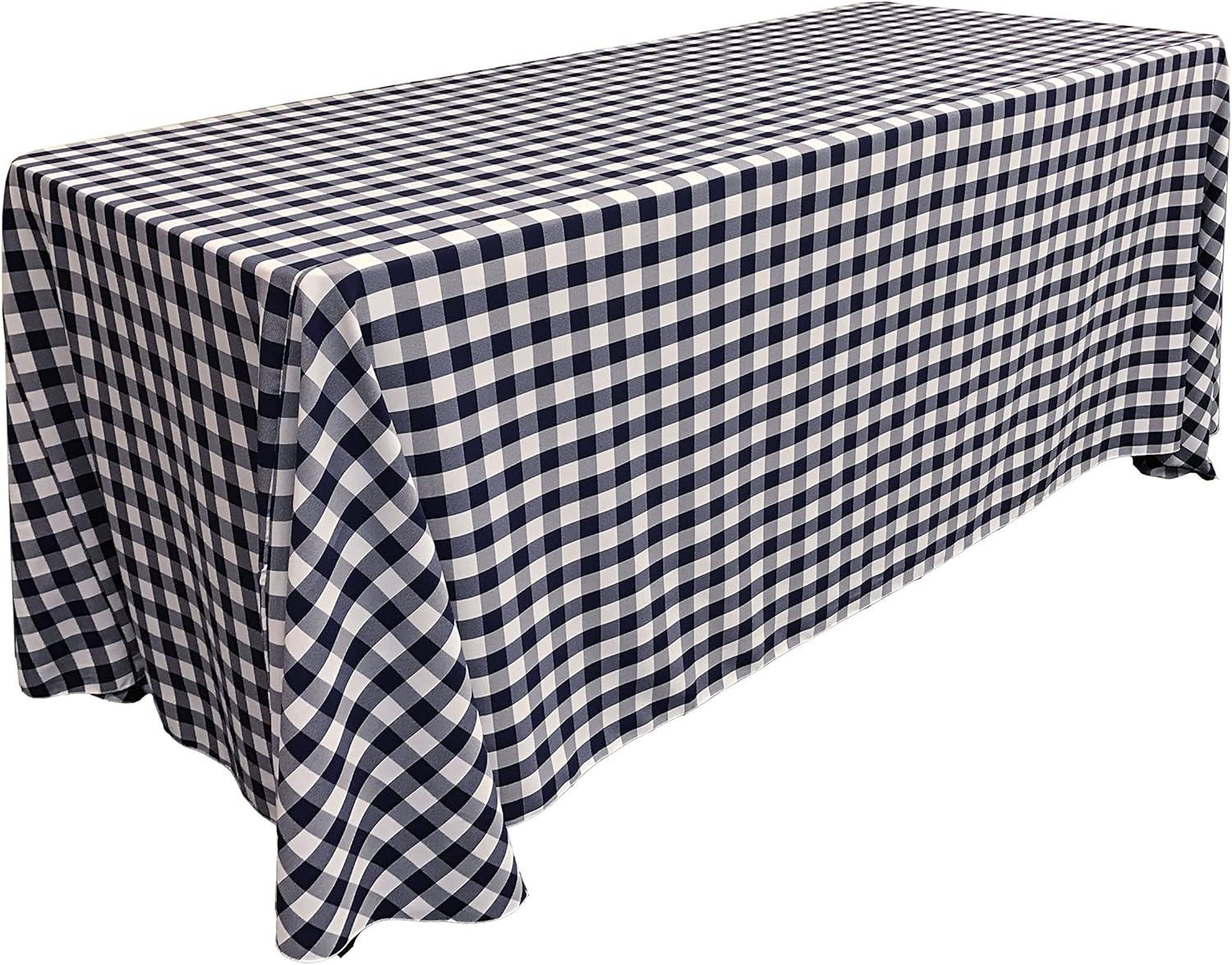 LA Linen Gingham Tablecloth
