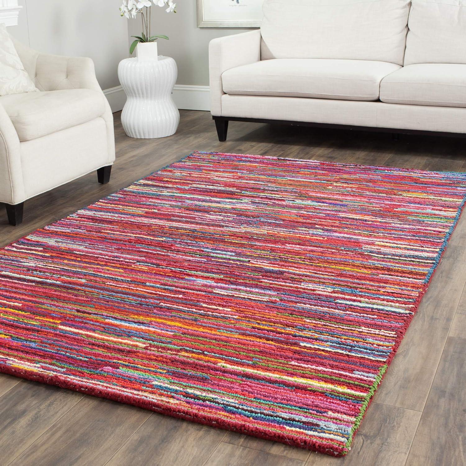 Safavieh Nantucket Hand Tufted Cotton Striped Rug