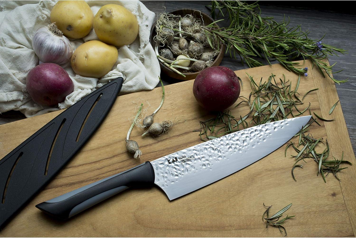 Kai Luna 8-Inch High-Carbon Stainless Steel Chef's Knife