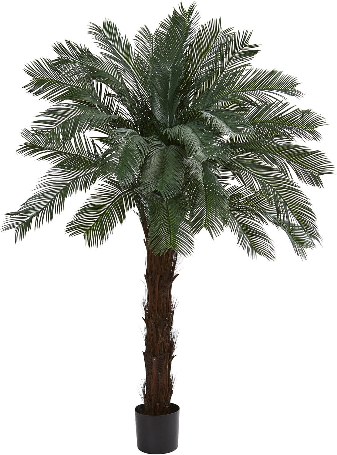 Nearly Natural 6-ft Cycas Artificial Tree UV Resistant (Indoor/Outdoor)