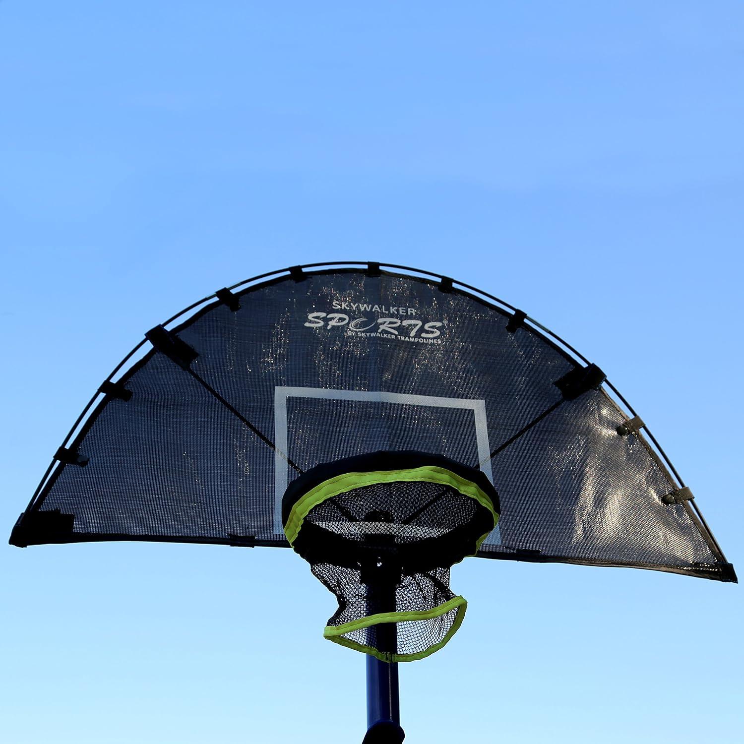 Skywalker Sports Geo Dome Climber Swing Set, Jungle Gym for Kids Outdoor Backyard with Basketball Hoop, Swing Bar
