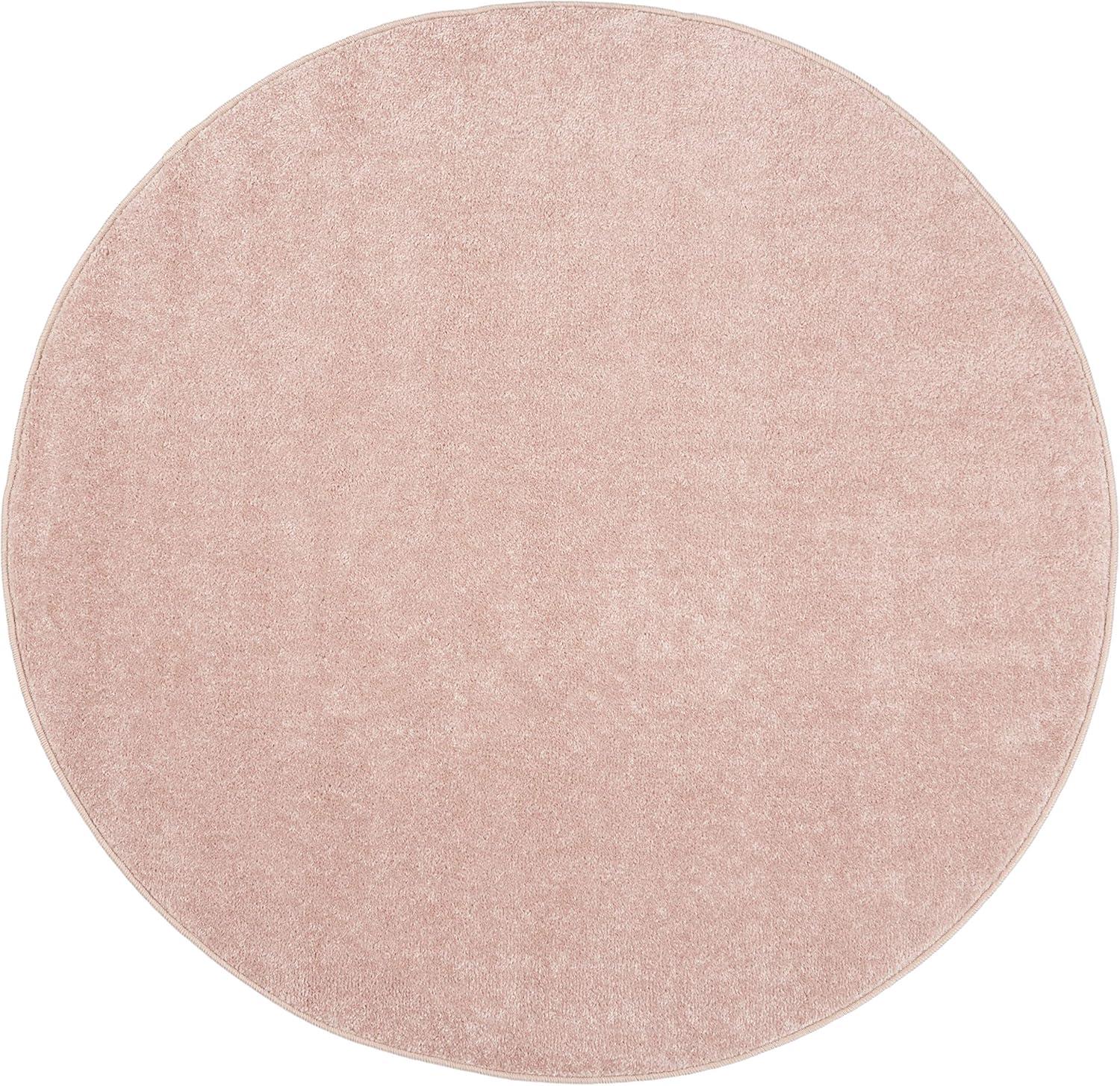 Nourison Essentials Easy Care Indoor Outdoor Area Rug - Pink 4' x Round