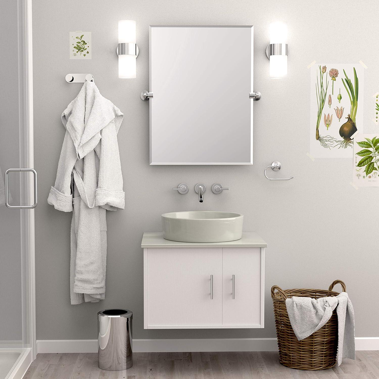 Glamour Wall Hook for Bathroom, Kitchen, Bedroom | Towel, Robe, Coat, Hat Rack with 2 Hooks