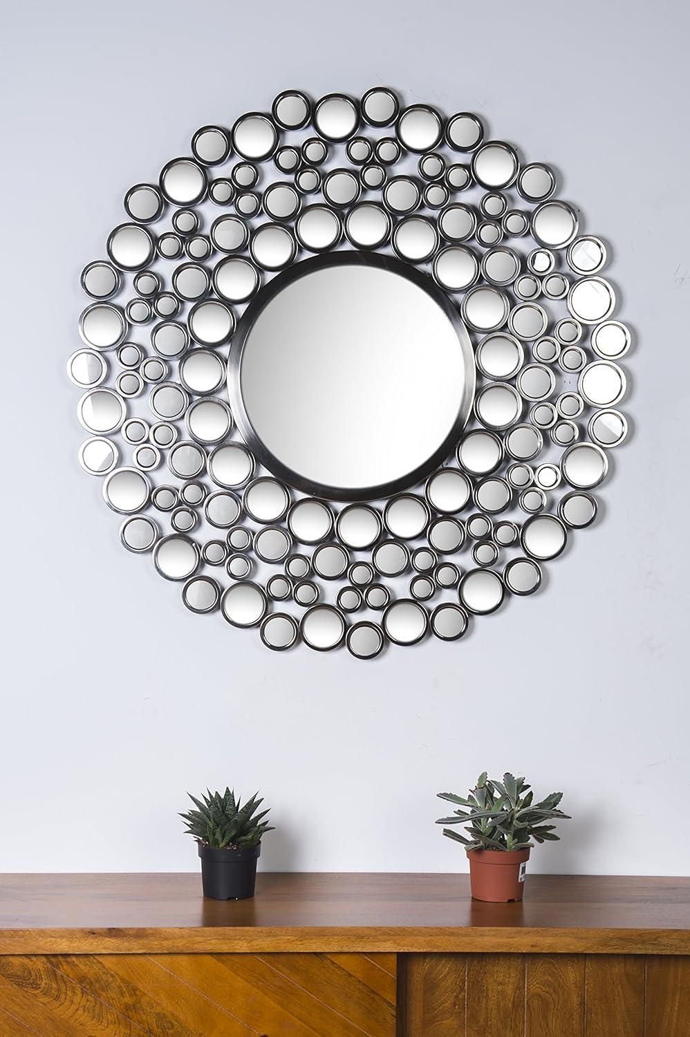 Renwil Andromeda Mirror in Satin Nickel