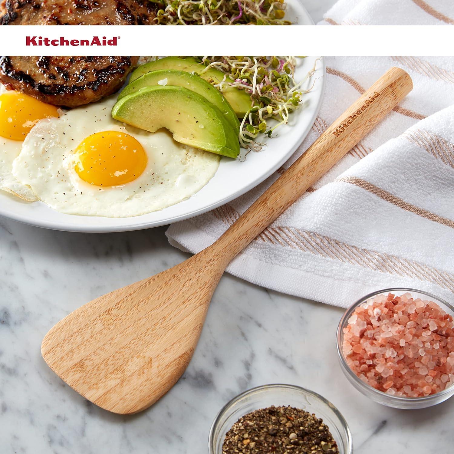 Natural Bamboo Short Turner for Kitchen Use
