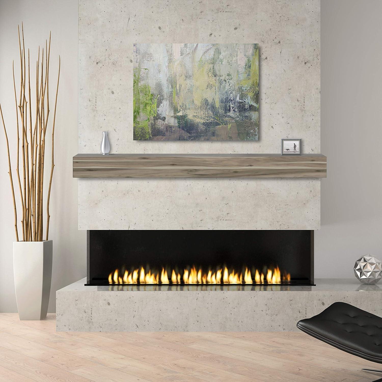 Acacia Fireplace Mantel Shelf