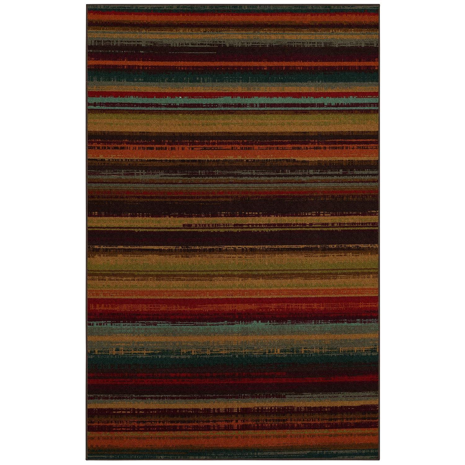 Mohawk Home Avenue Stripe Area Rug, Natural, 7' 6" x 10'