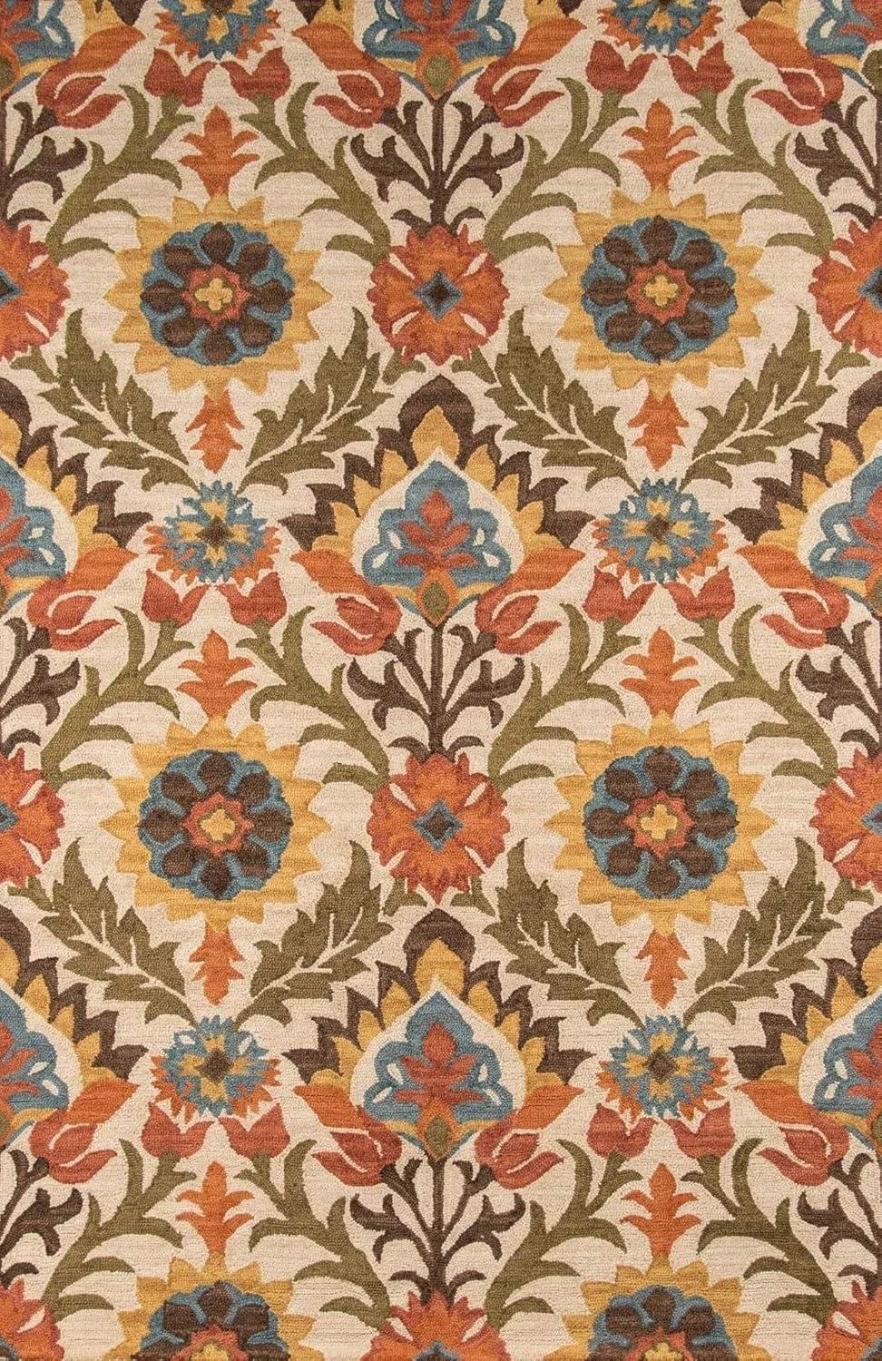 Momeni Casual Rectangle Area Rug, Gold, 7'6" X 9'6"