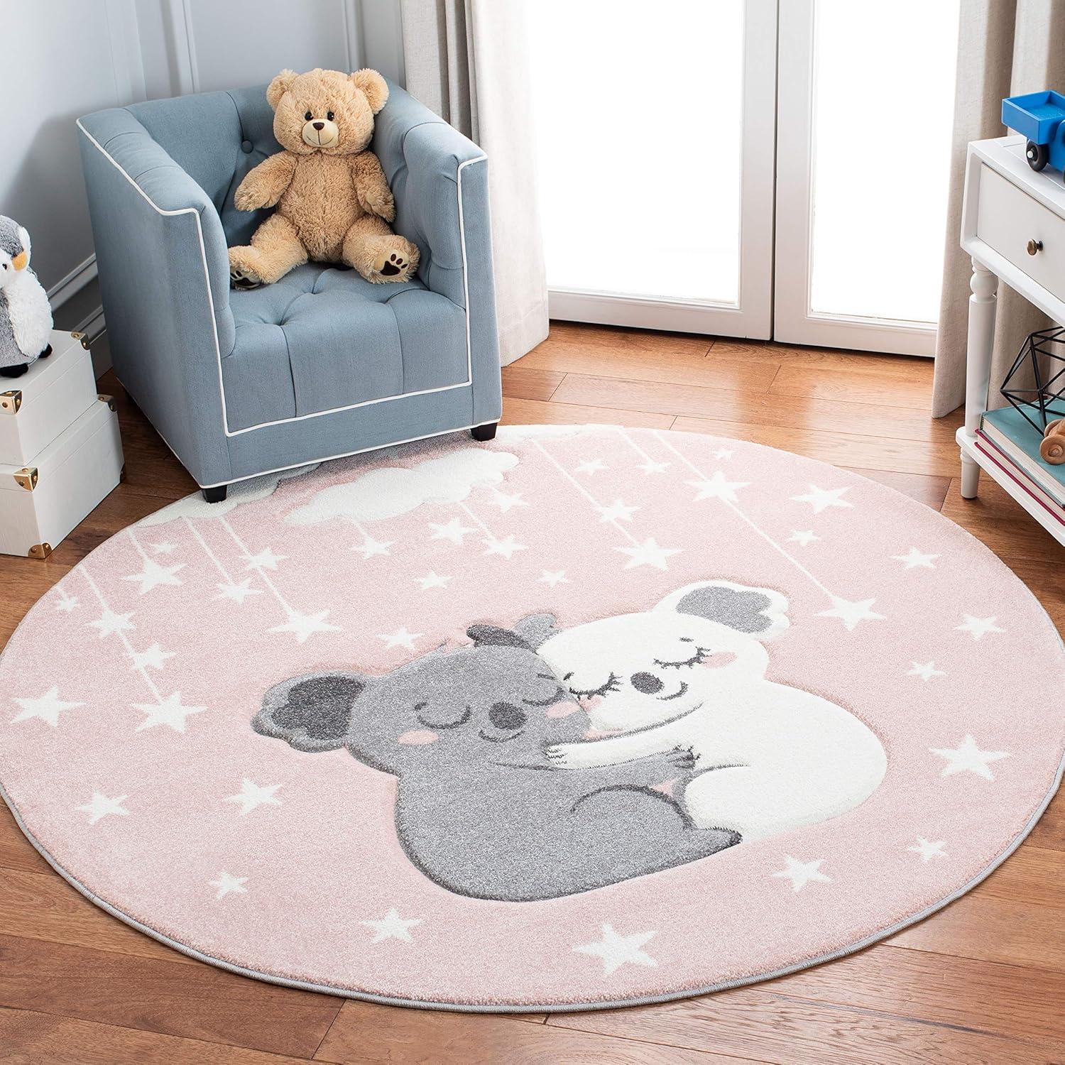 Carousel Kids CRK195 Power Loomed Area Rug  - Safavieh