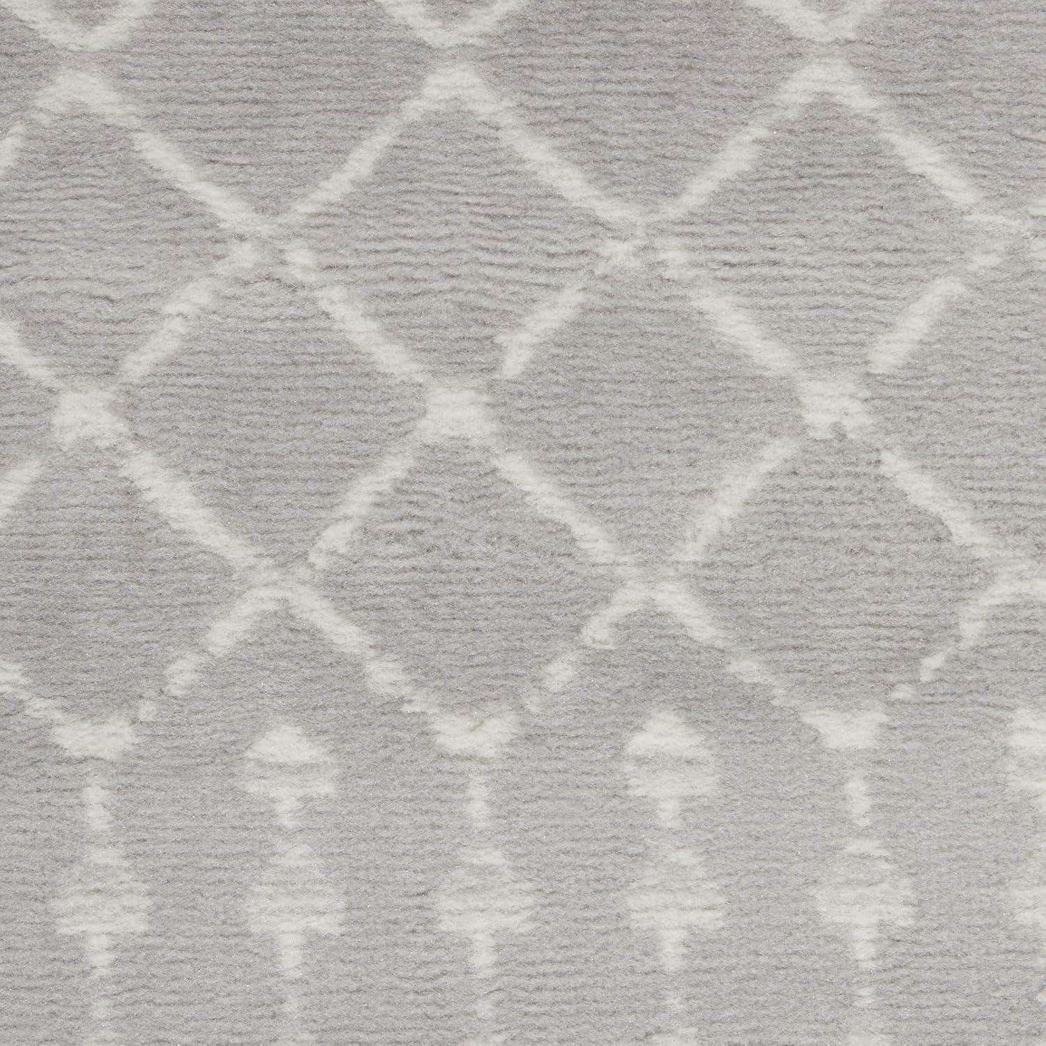 Nourison Whimsicle WHS02 Indoor only Area Rug - Grey 3' x 5'
