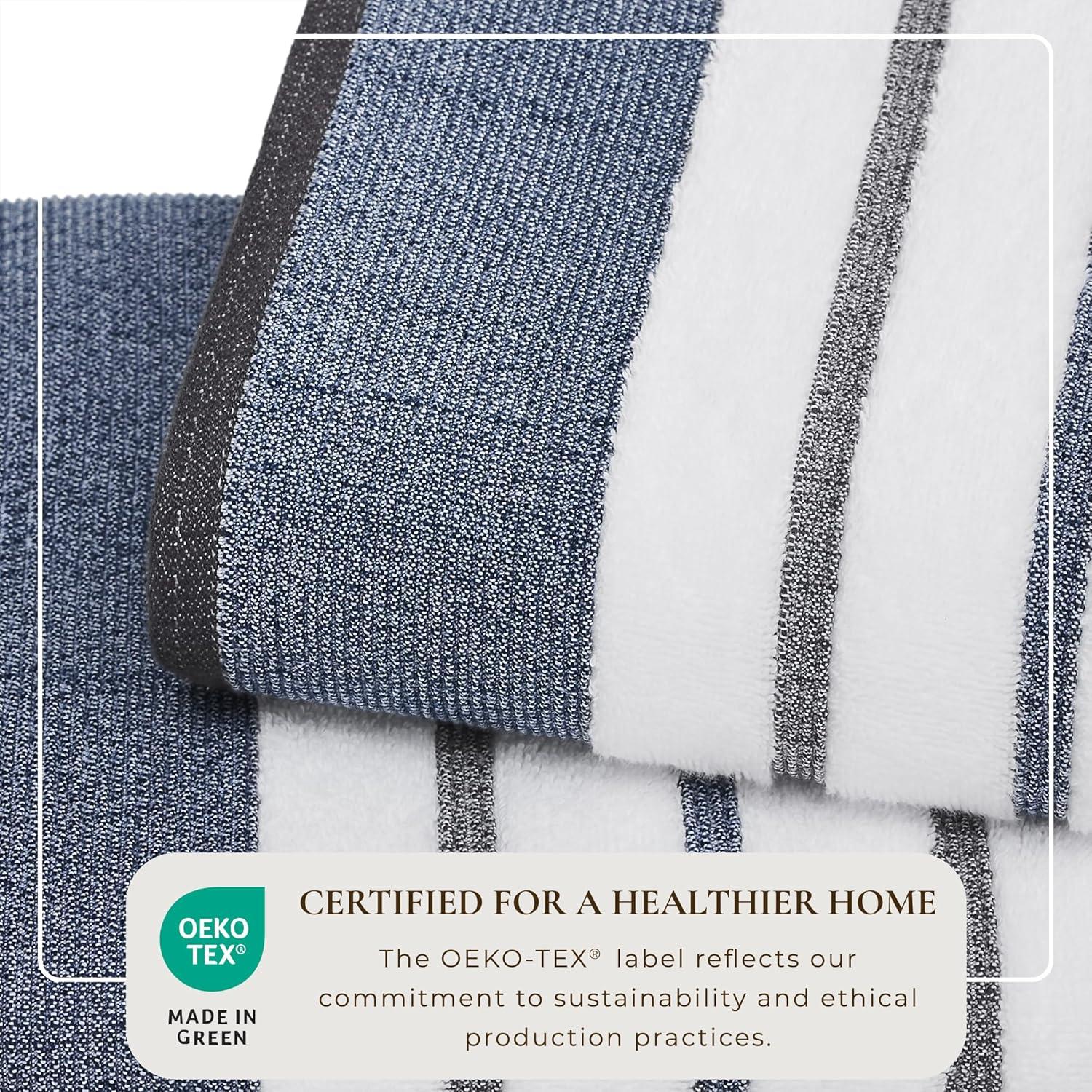 FreshFolds Cotton Blend Decorative 6-Piece Towel Set