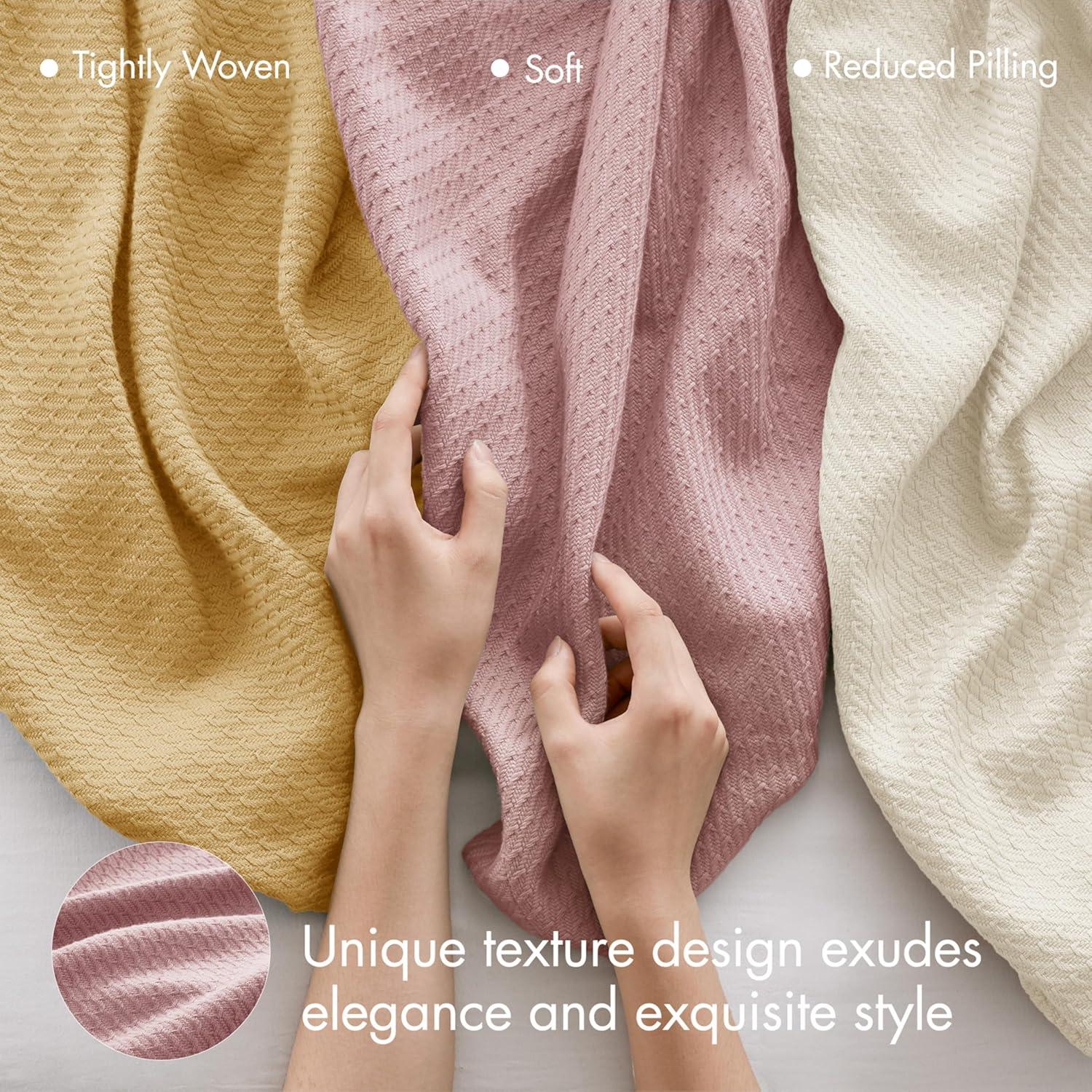 Madison Park 100% Certified Egyptian Cotton Blanket