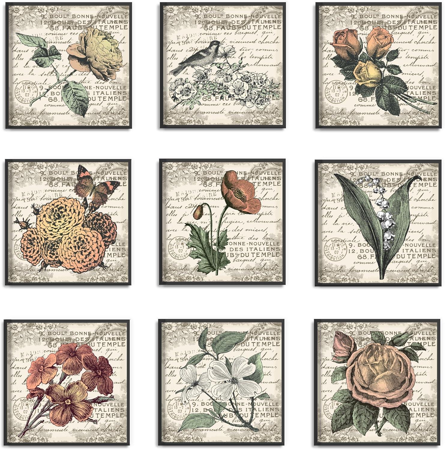 Firebaugh " French Botanical Illustrations " by In House Art 9 - Pieces