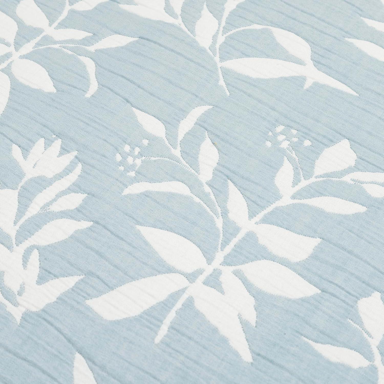 Lush Decor Floral Jacquard Reversible Soft Matelassé Quilt 3Pc Set