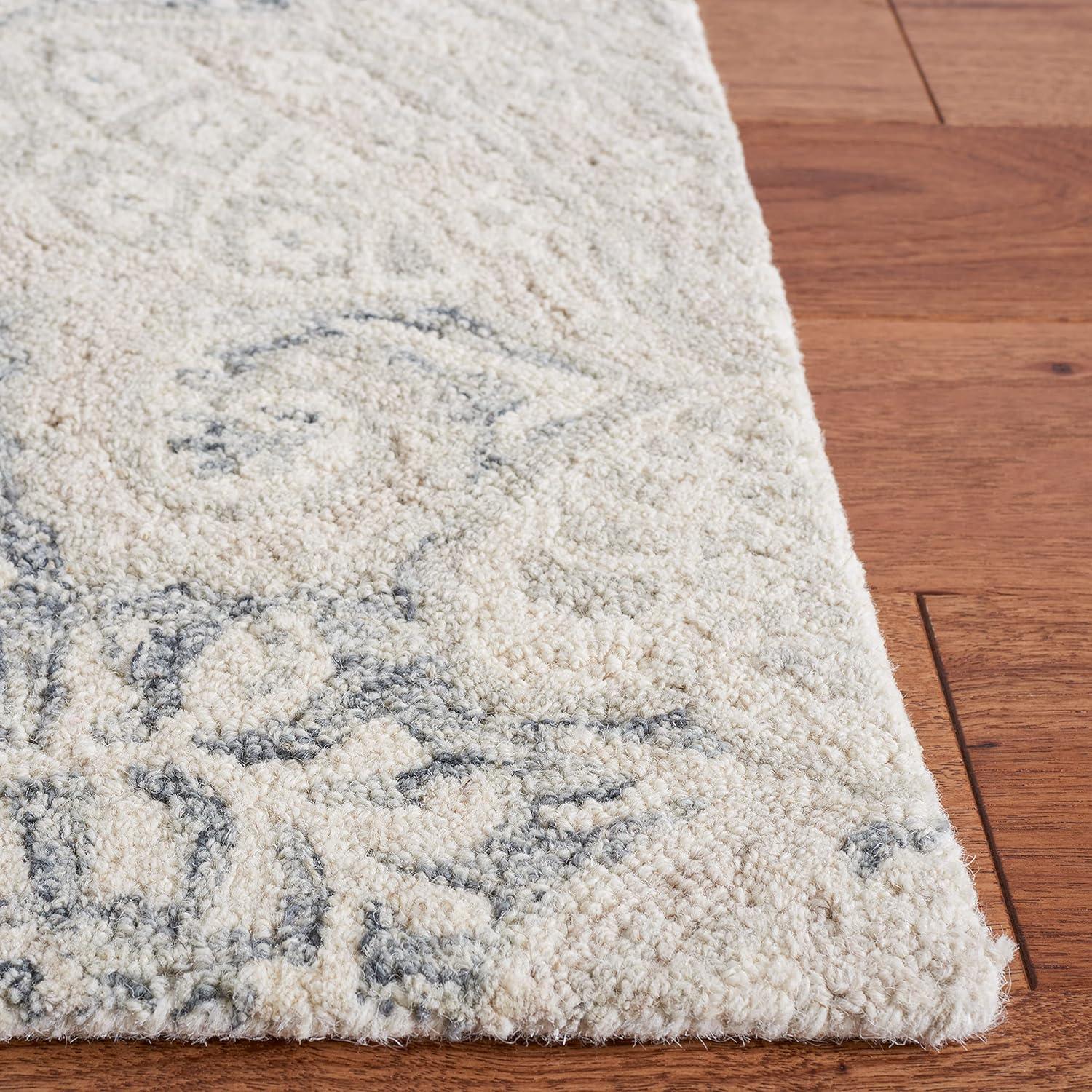 Micro-Loop MLP539 Hand Tufted Indoor Accent Rug - Beige - 3'x5' - Safavieh