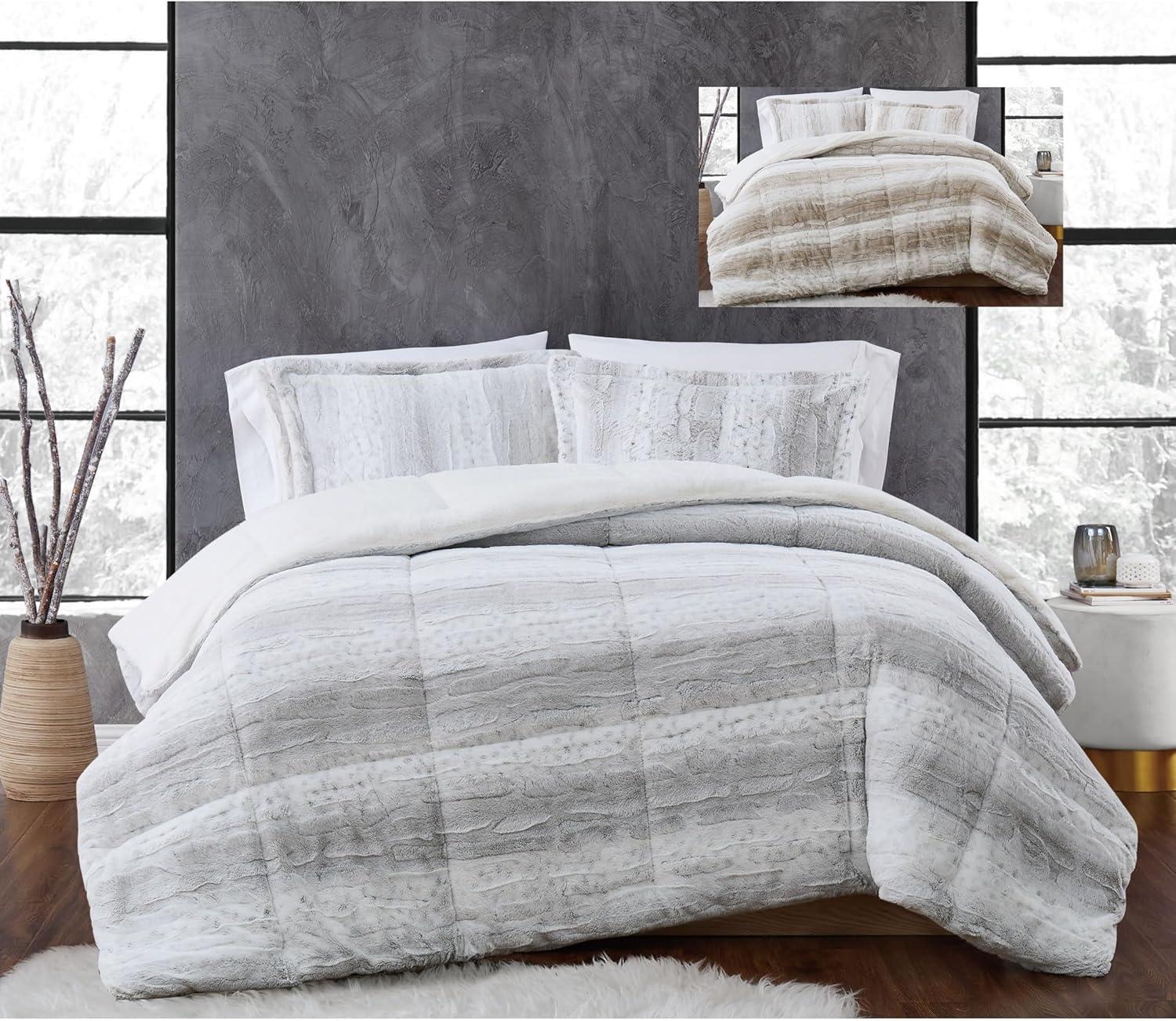 Christian Siriano Christian Siriano NY Snow Leopard Comforter Set