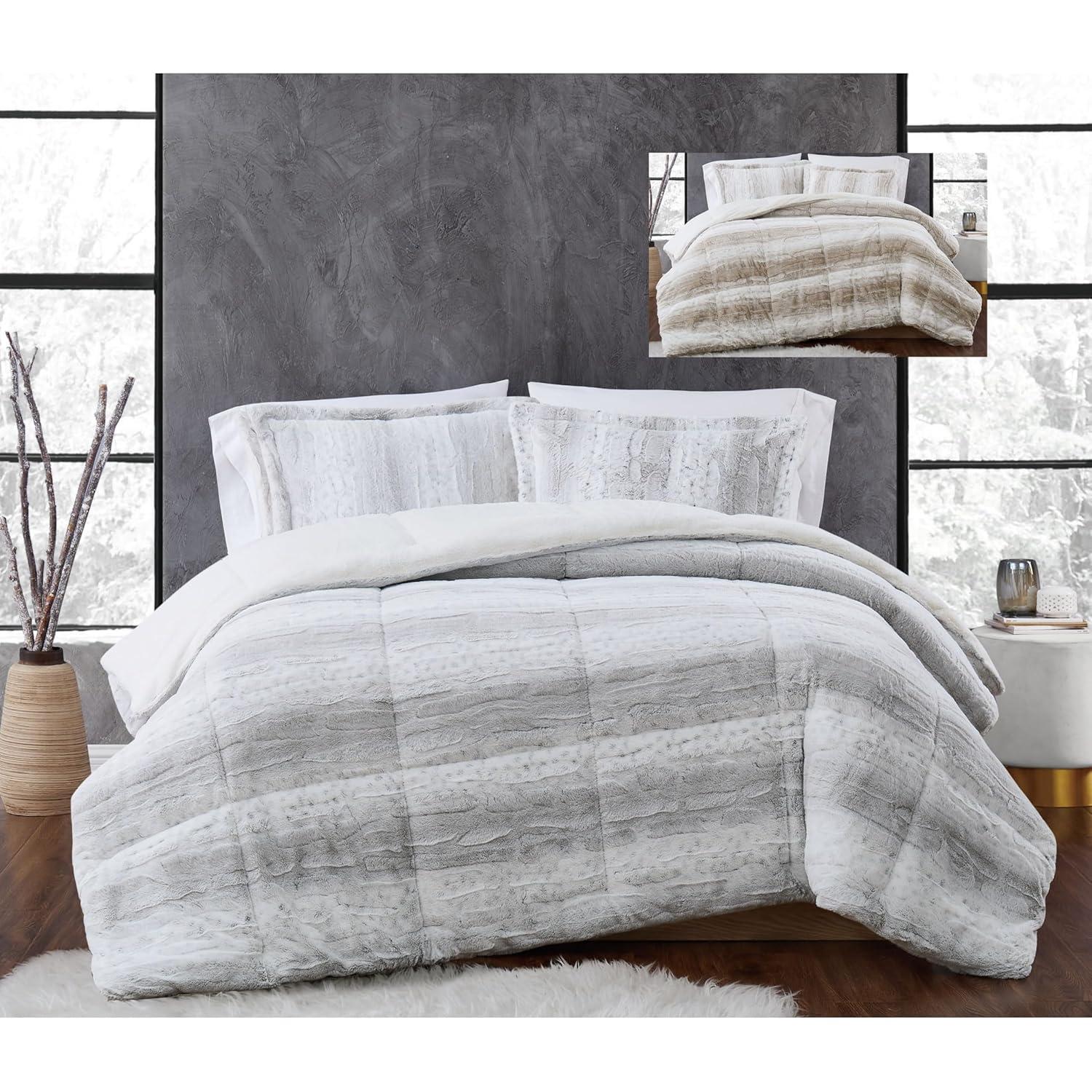 Christian Siriano Christian Siriano NY Snow Leopard Comforter Set